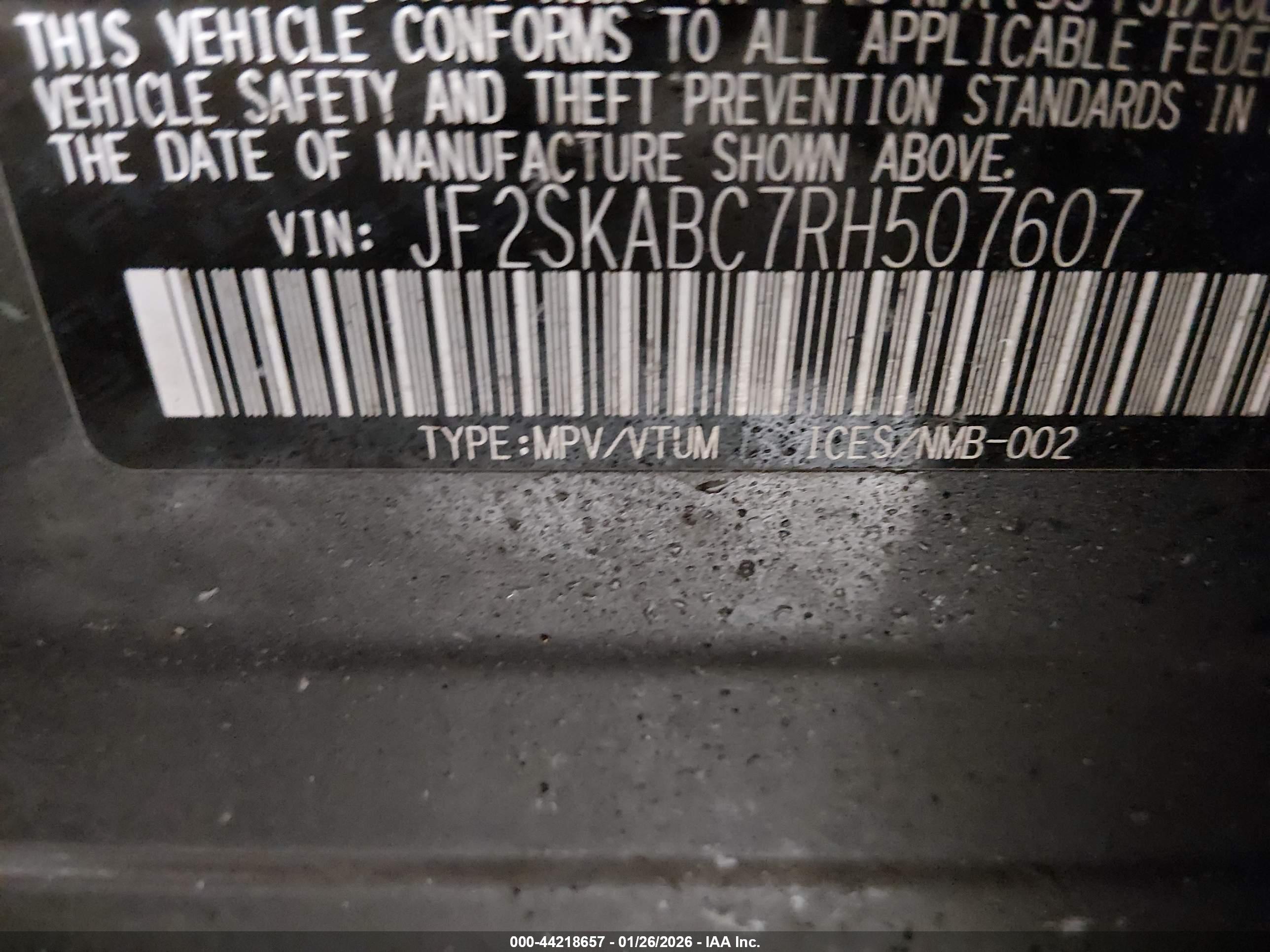 SUBARU FORESTER image 9