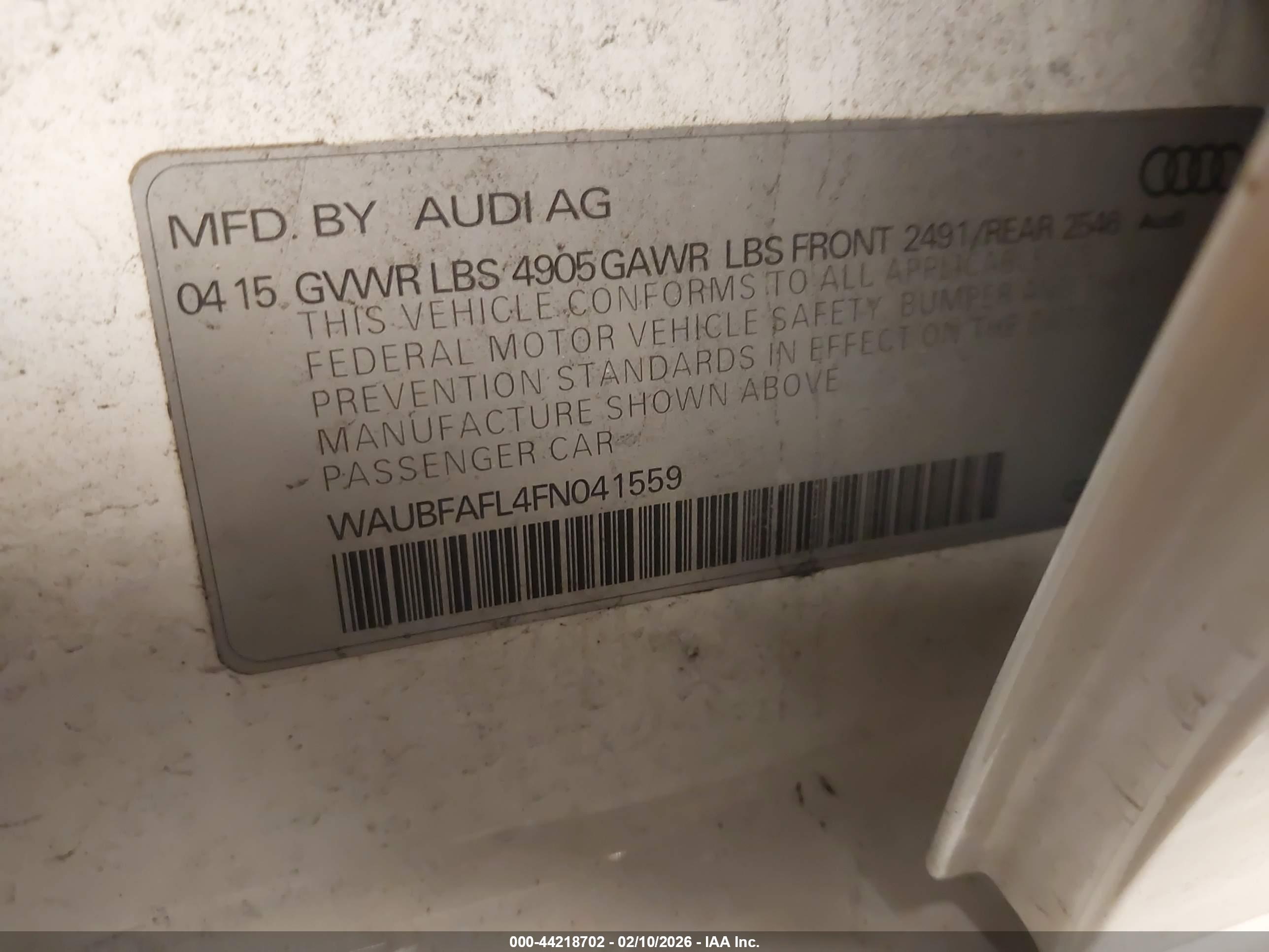 AUDI A4 image 9