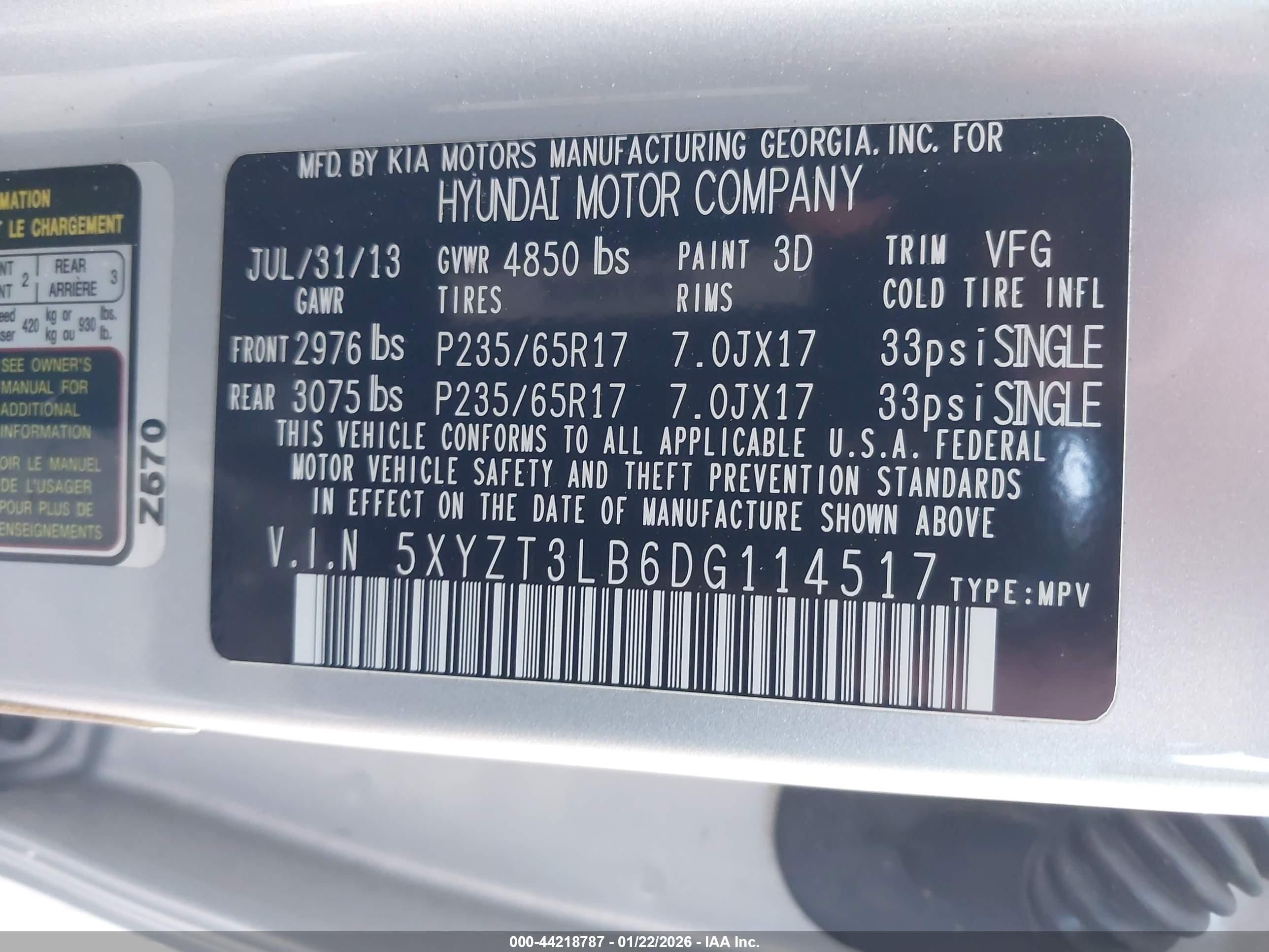 HYUNDAI SANTA image 9