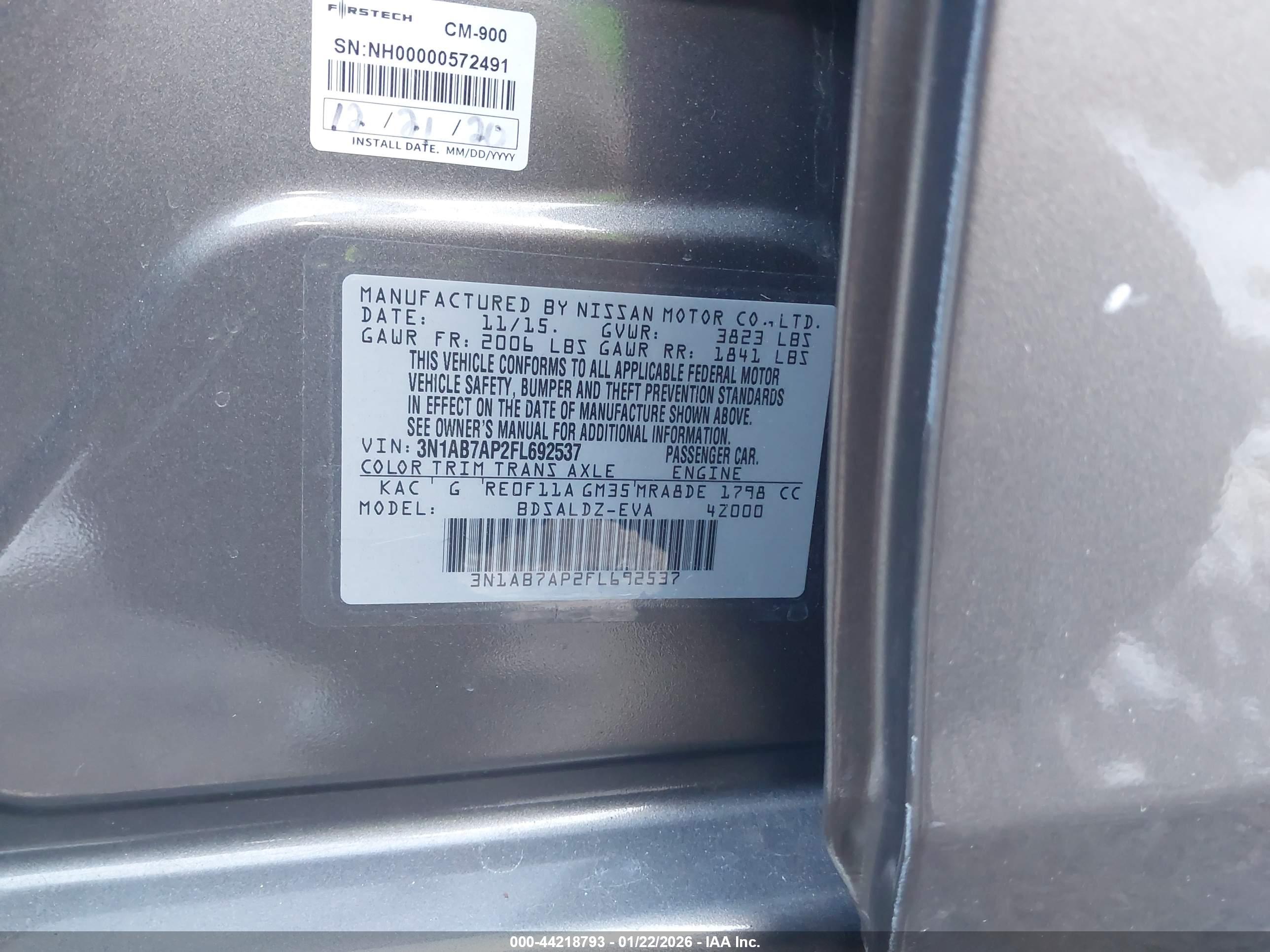 NISSAN SENTRA image 9