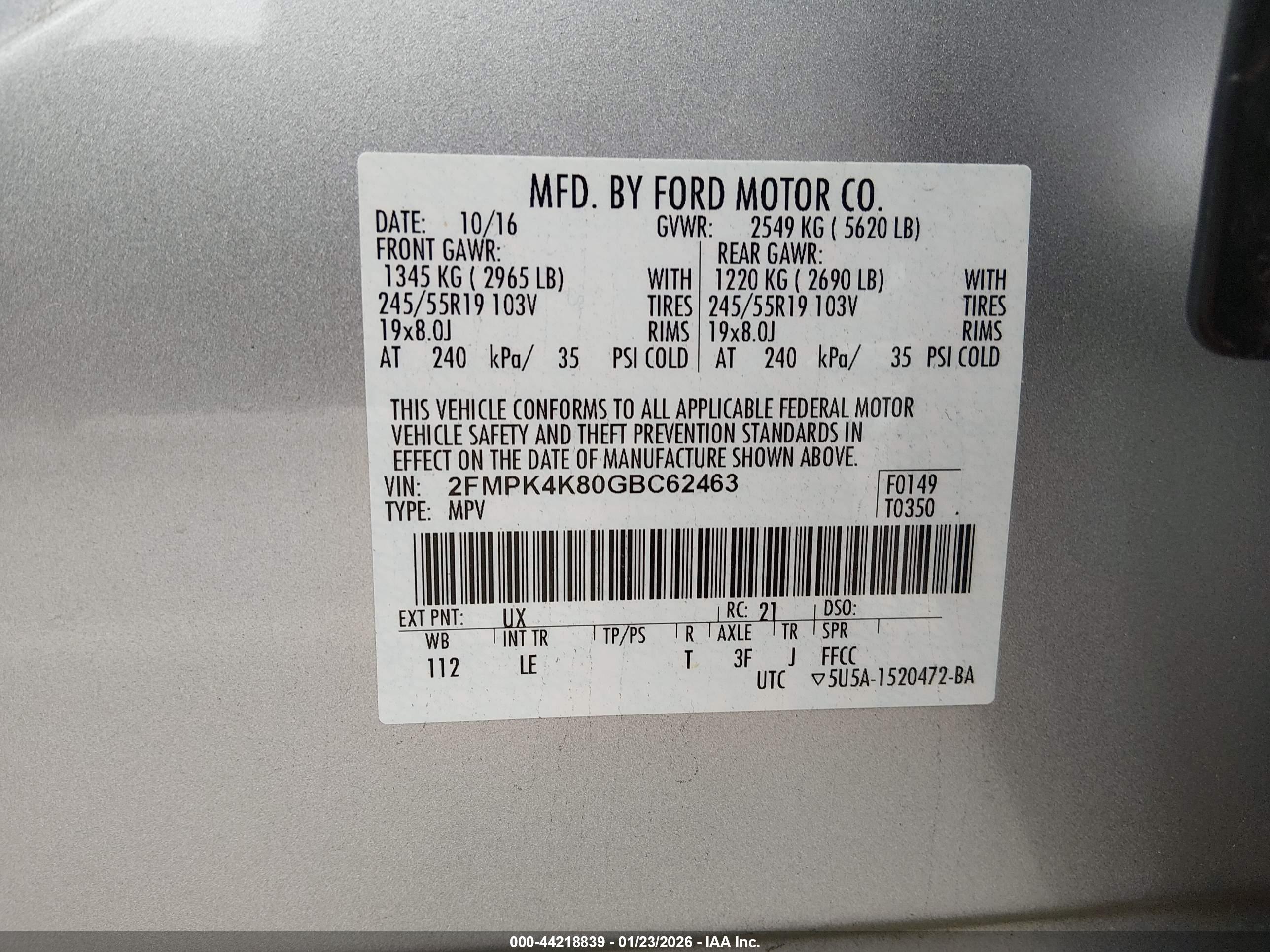 FORD EDGE image 9