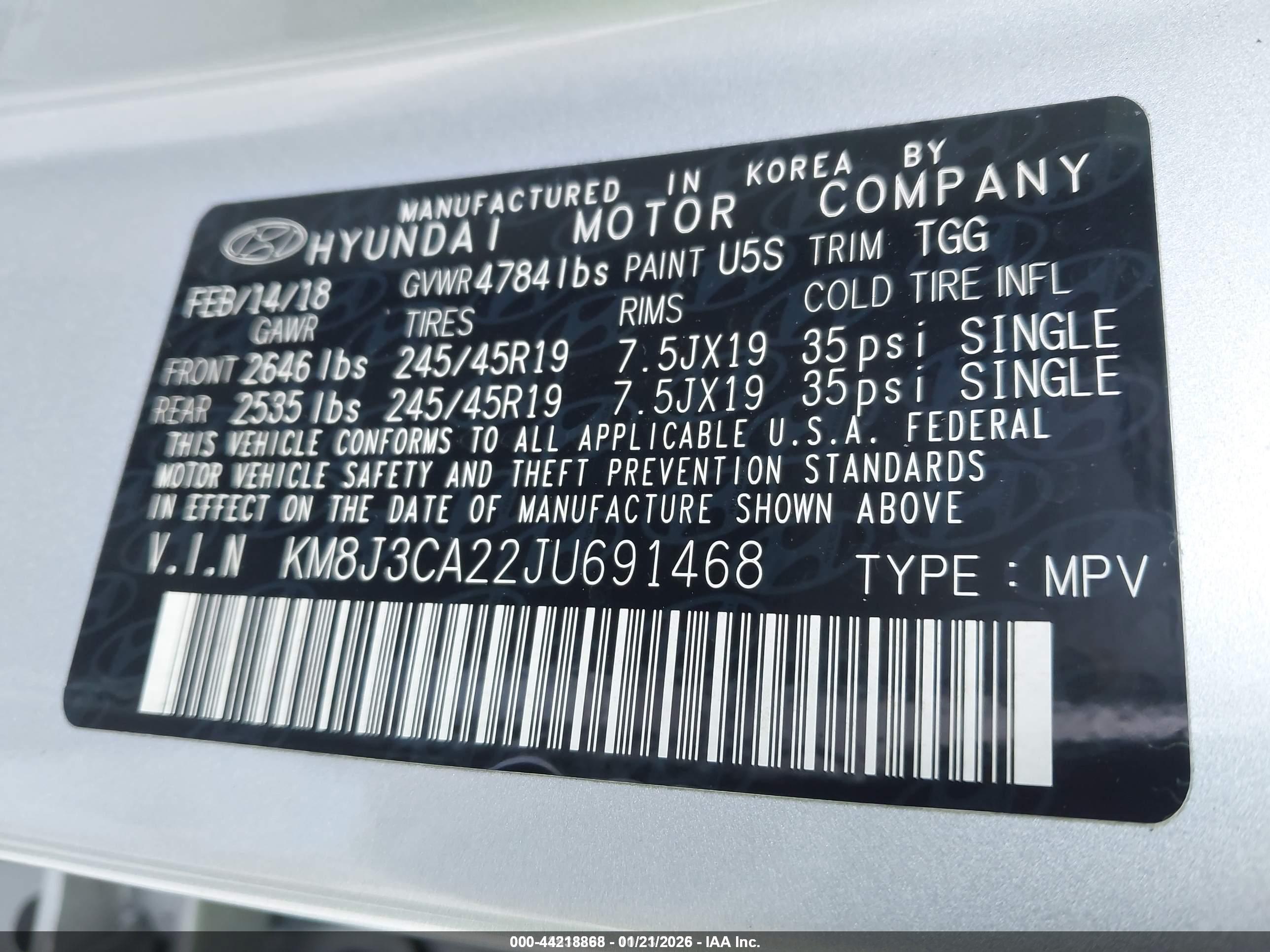 HYUNDAI TUCSON image 9