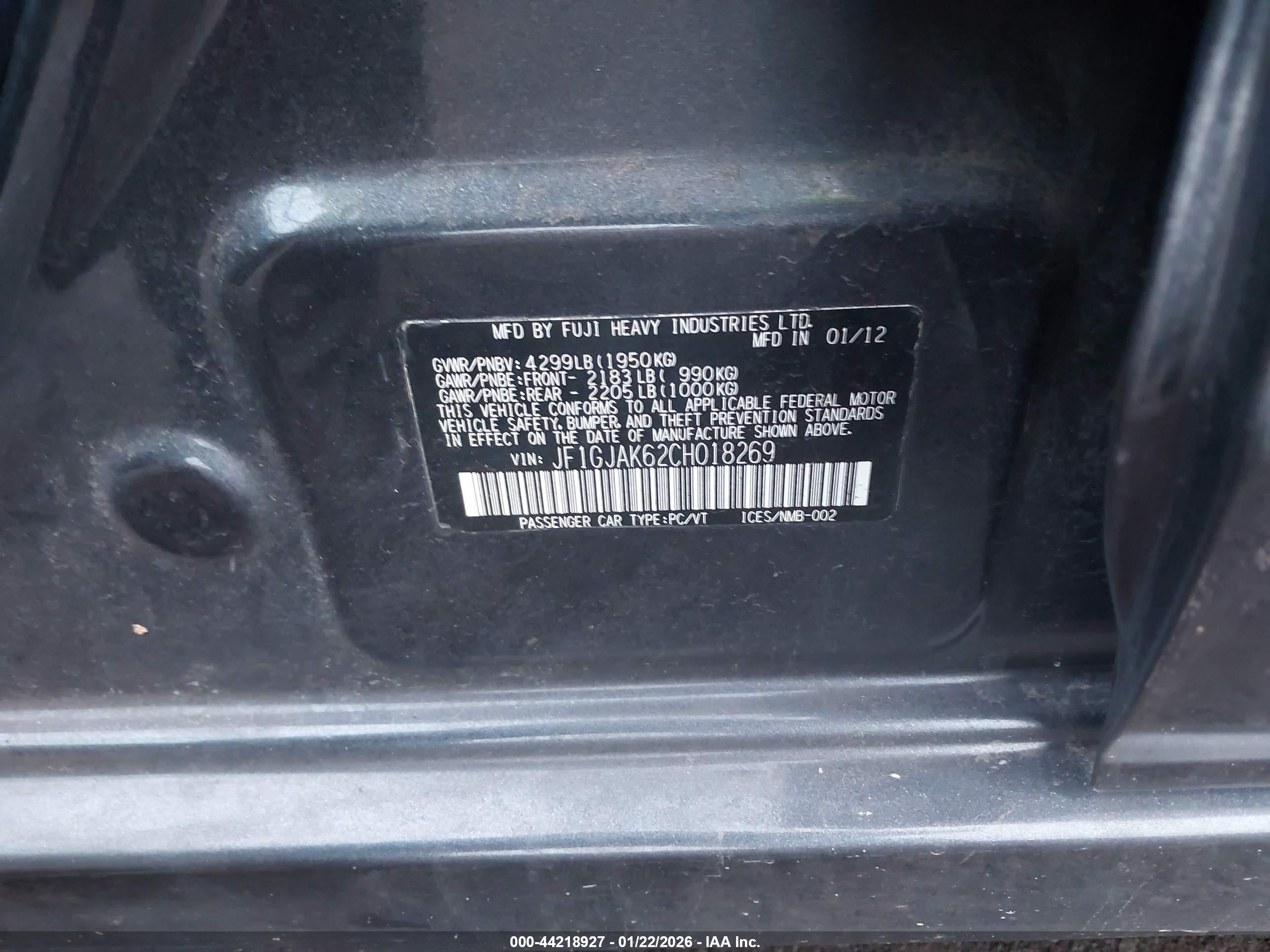 SUBARU IMPREZA image 9