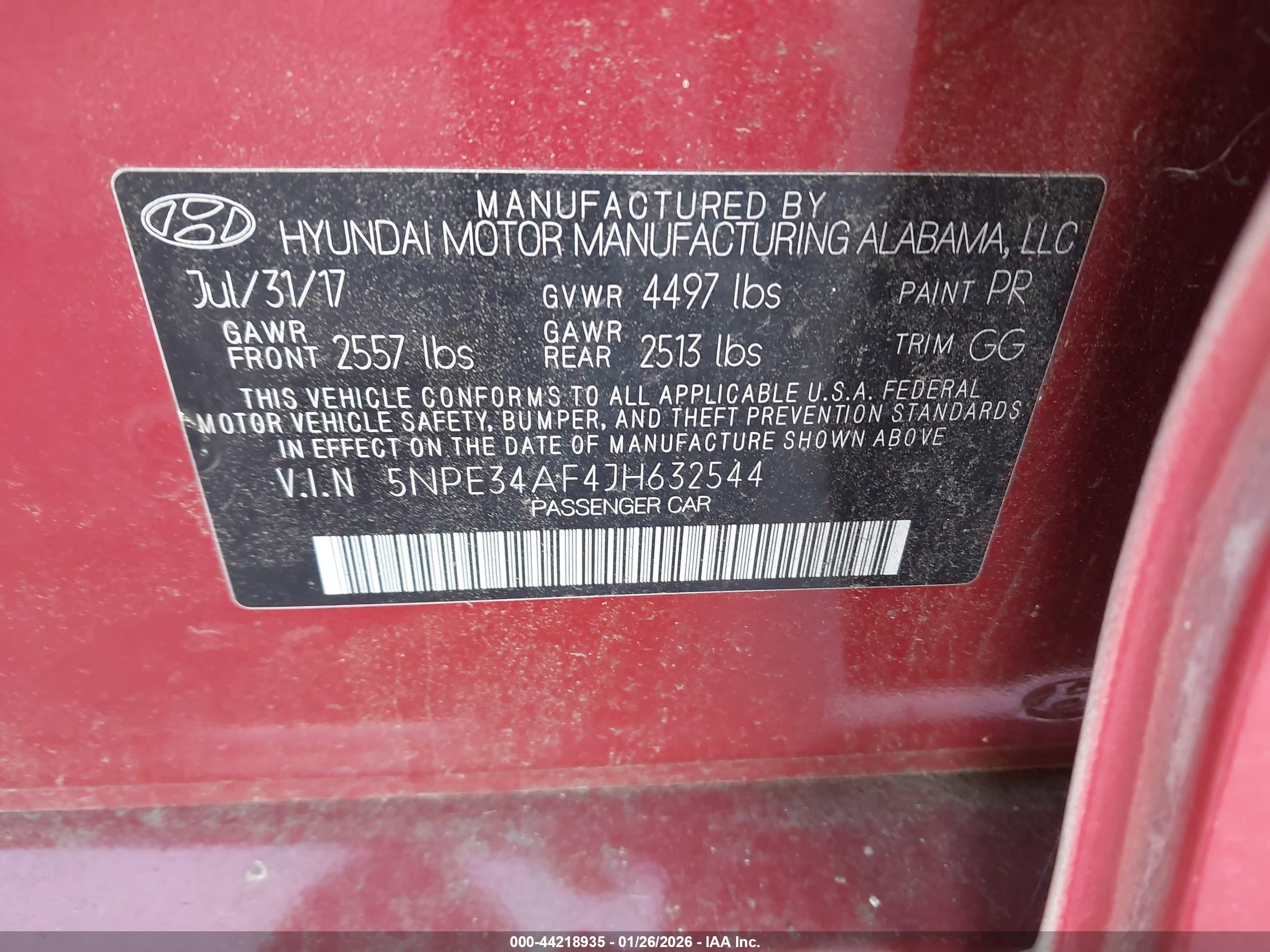 HYUNDAI SONATA image 9