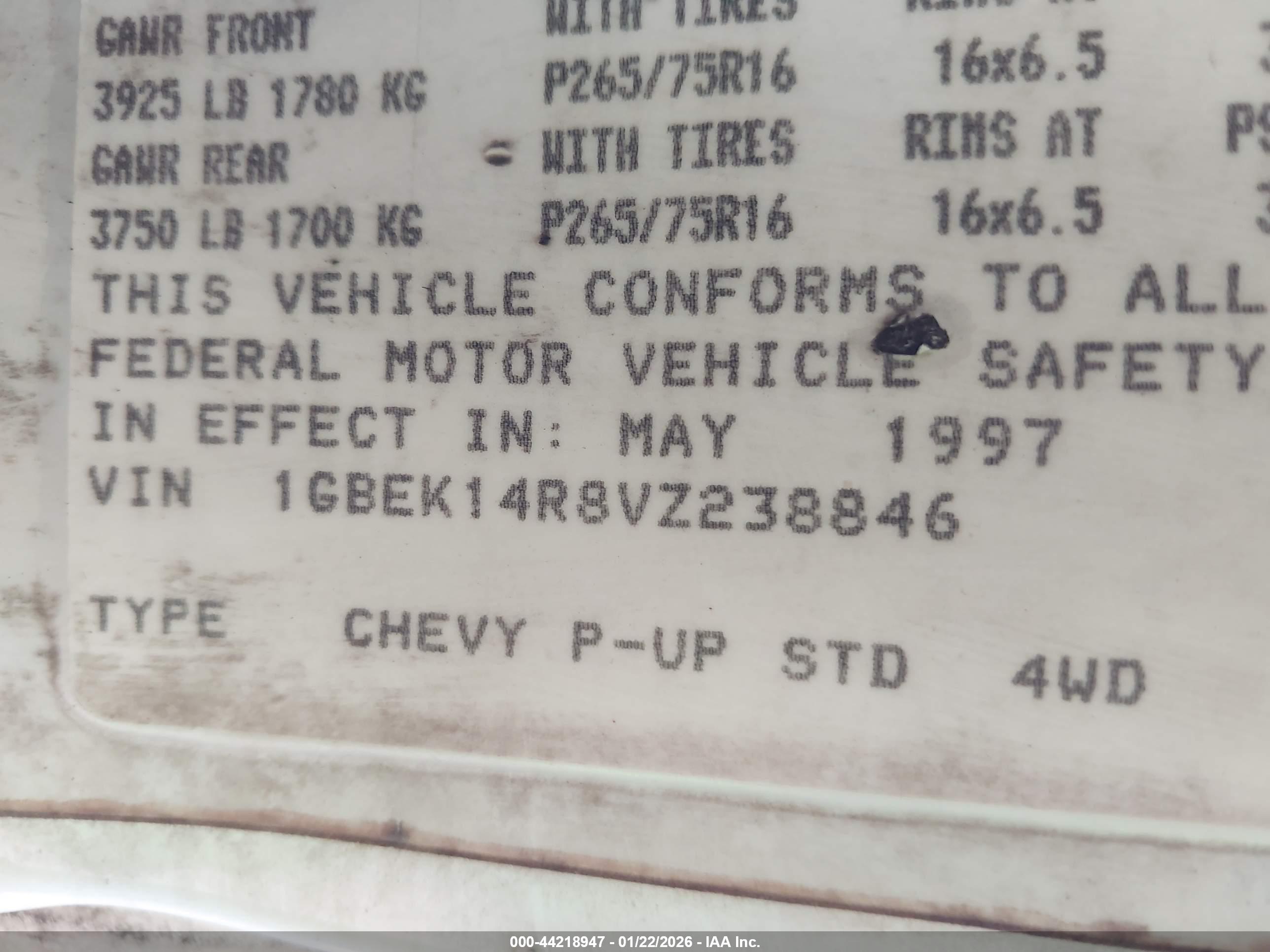 CHEVROLET K1500 image 9