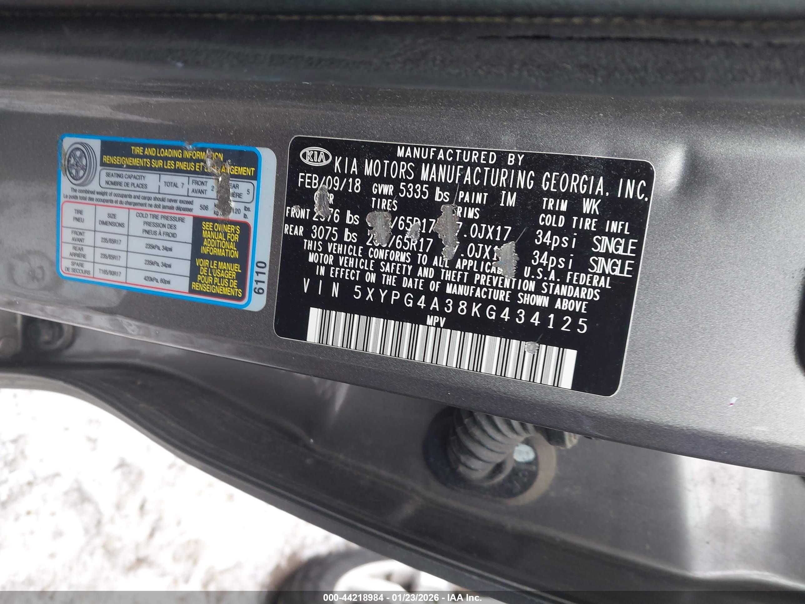 KIA SORENTO image 9