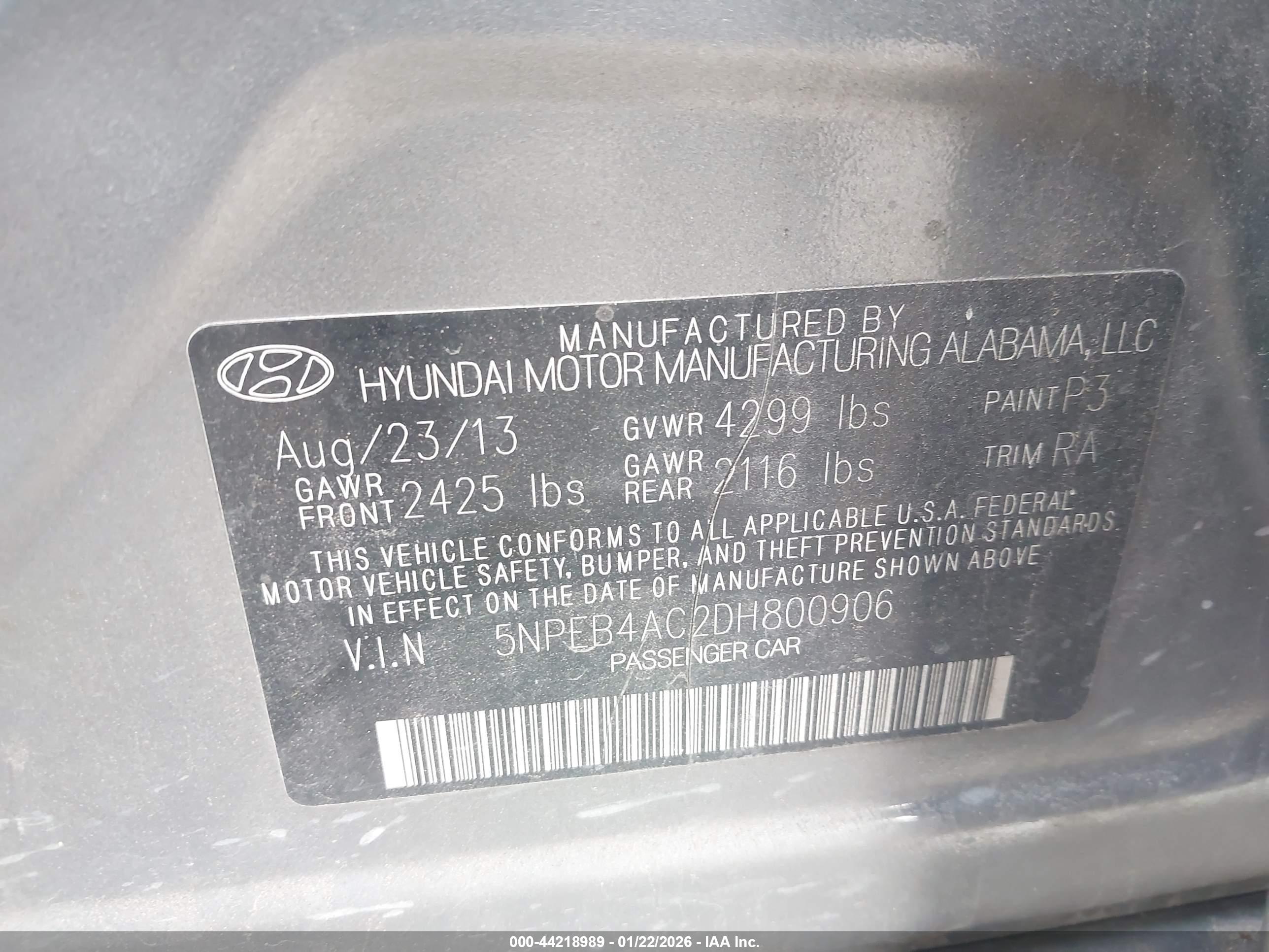 HYUNDAI SONATA image 9
