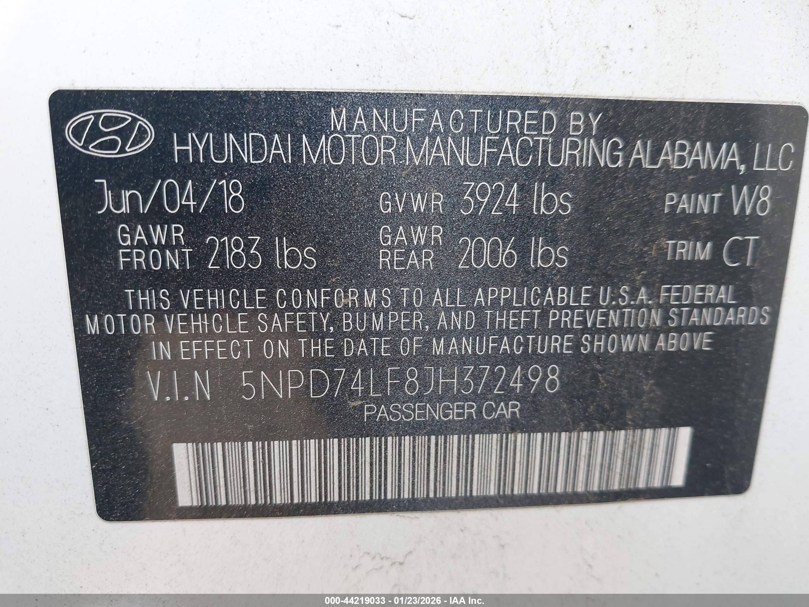 HYUNDAI ELANTRA image 9