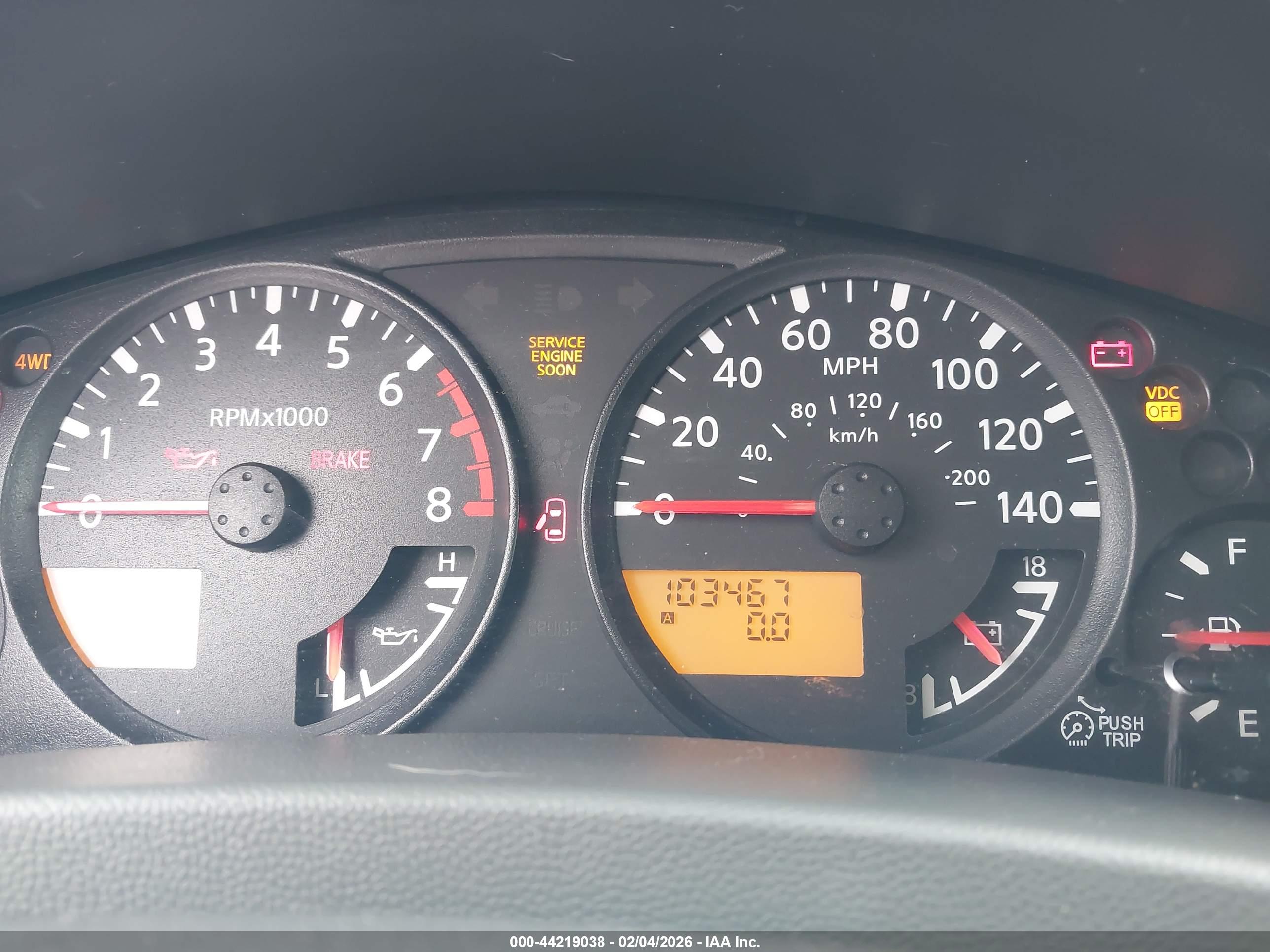 NISSAN XTERRA image 7