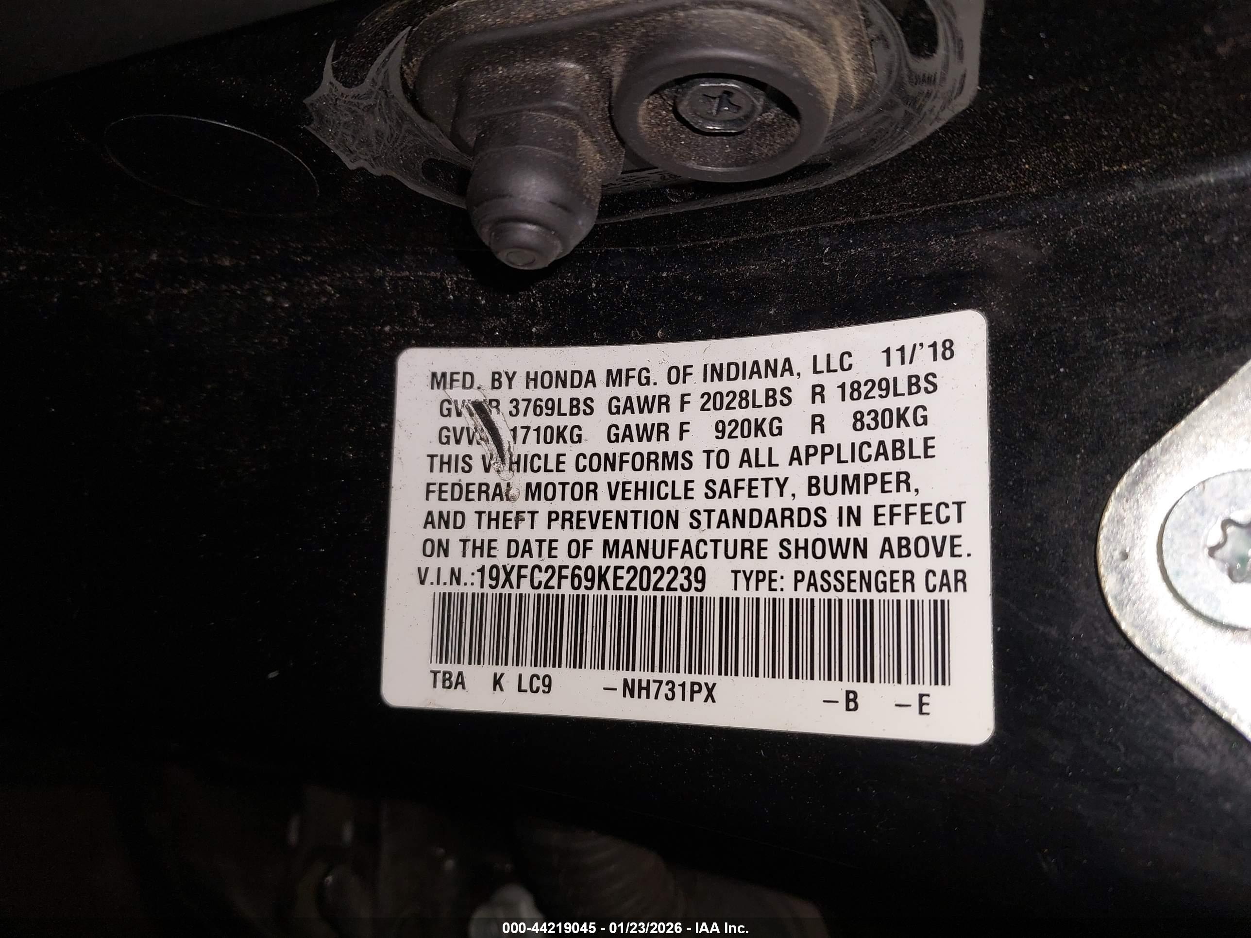 HONDA CIVIC image 9