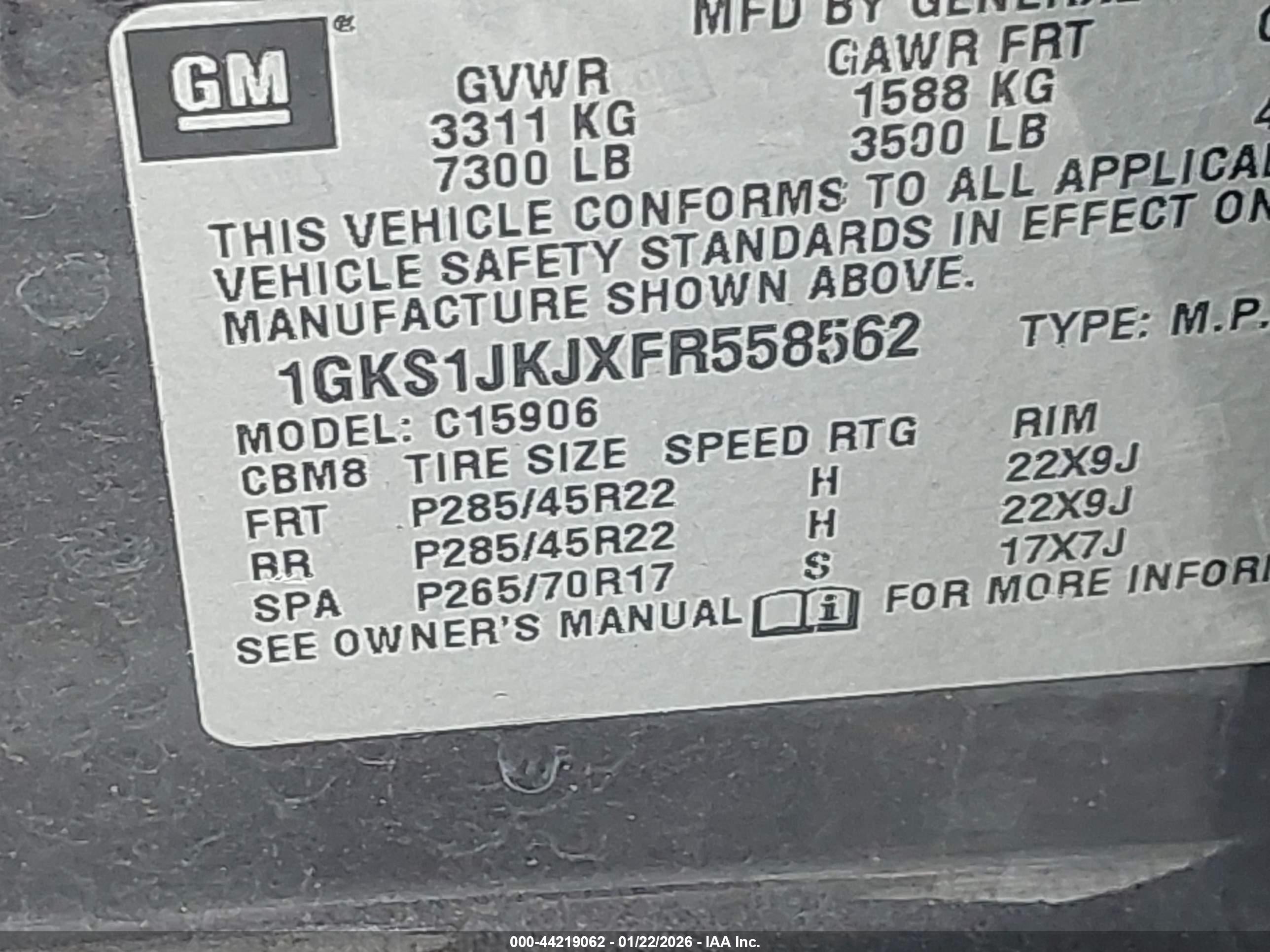 GMC YUKON image 9