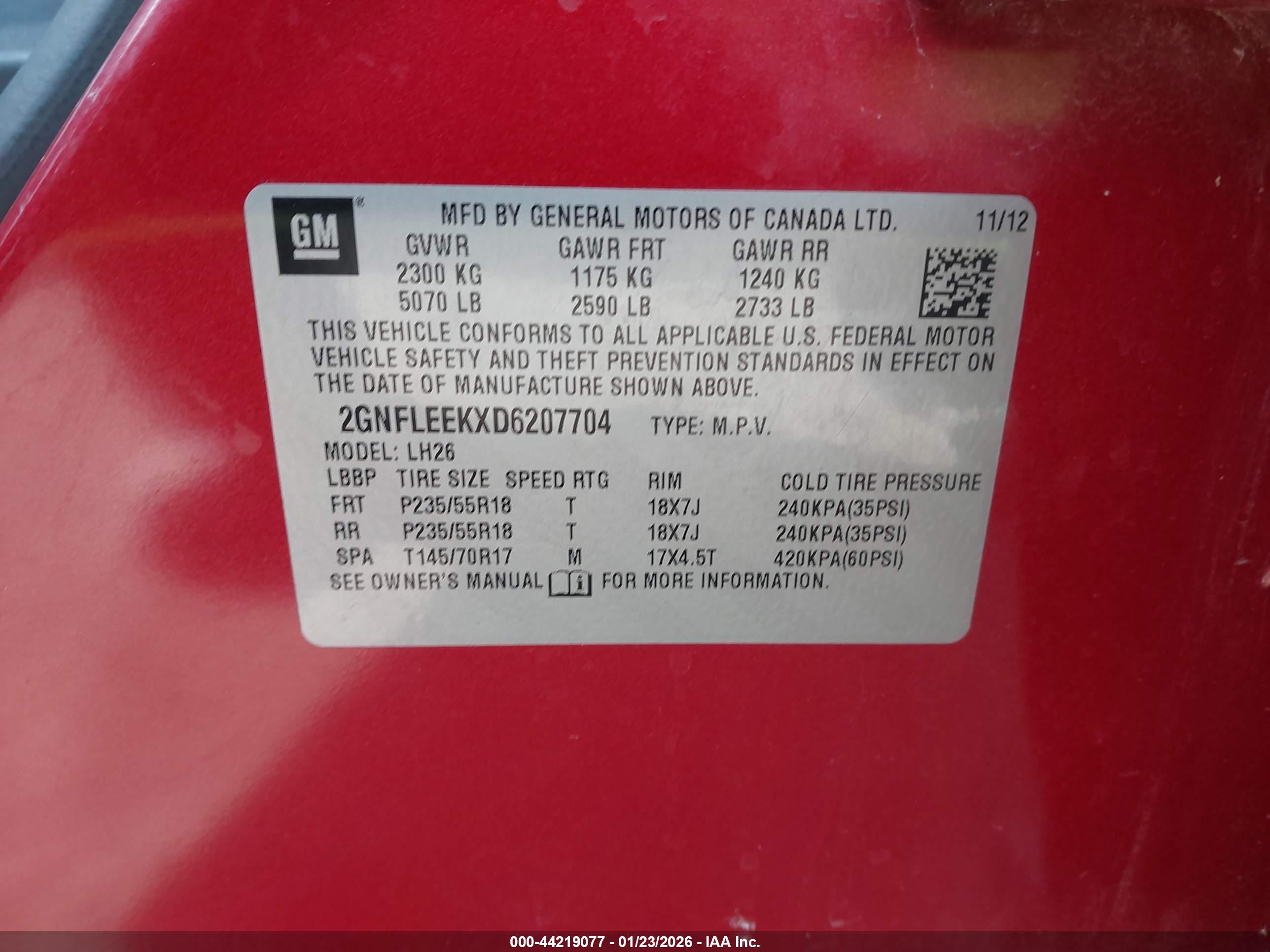 CHEVROLET EQUINOX image 9
