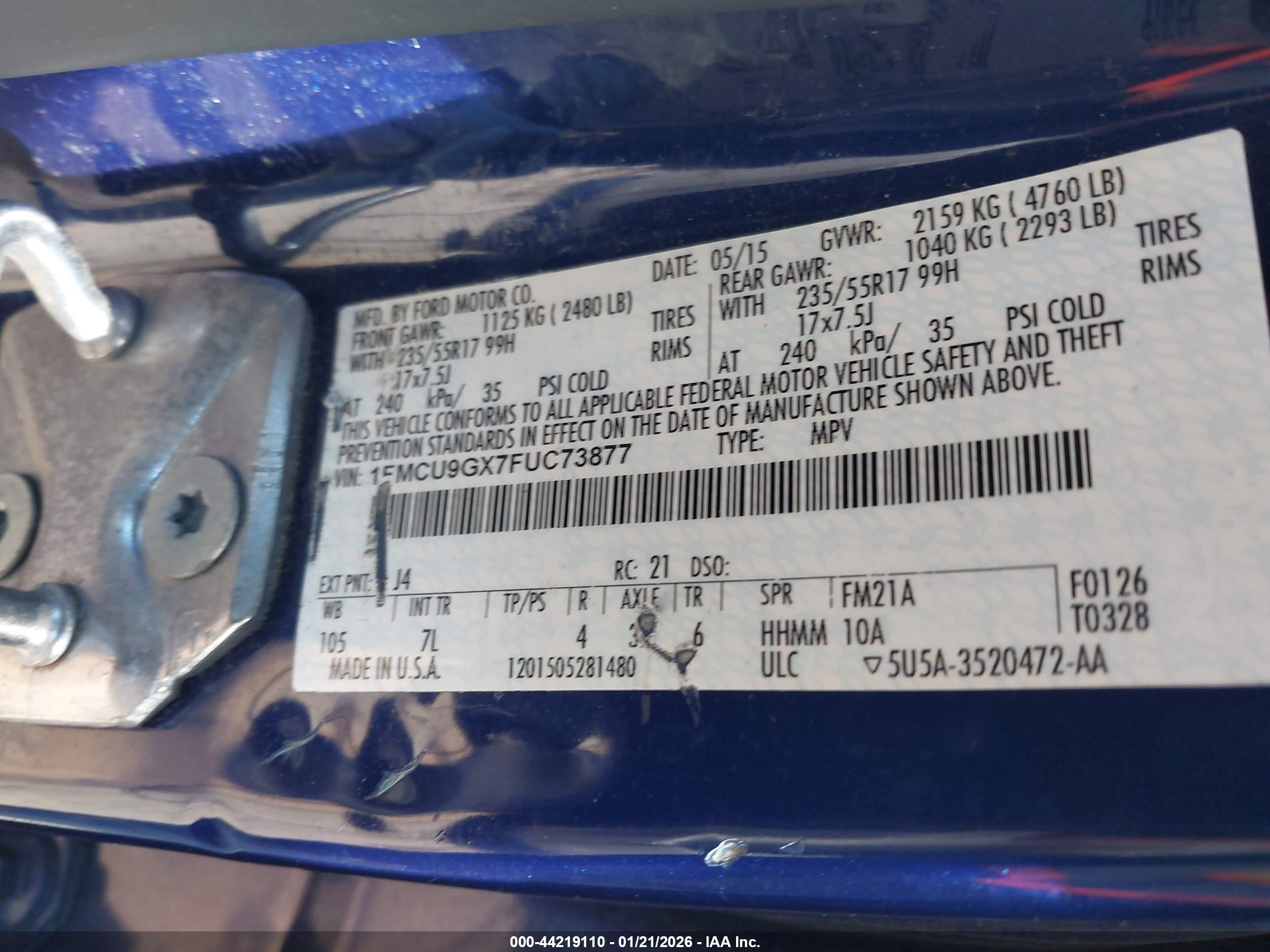 FORD ESCAPE image 9