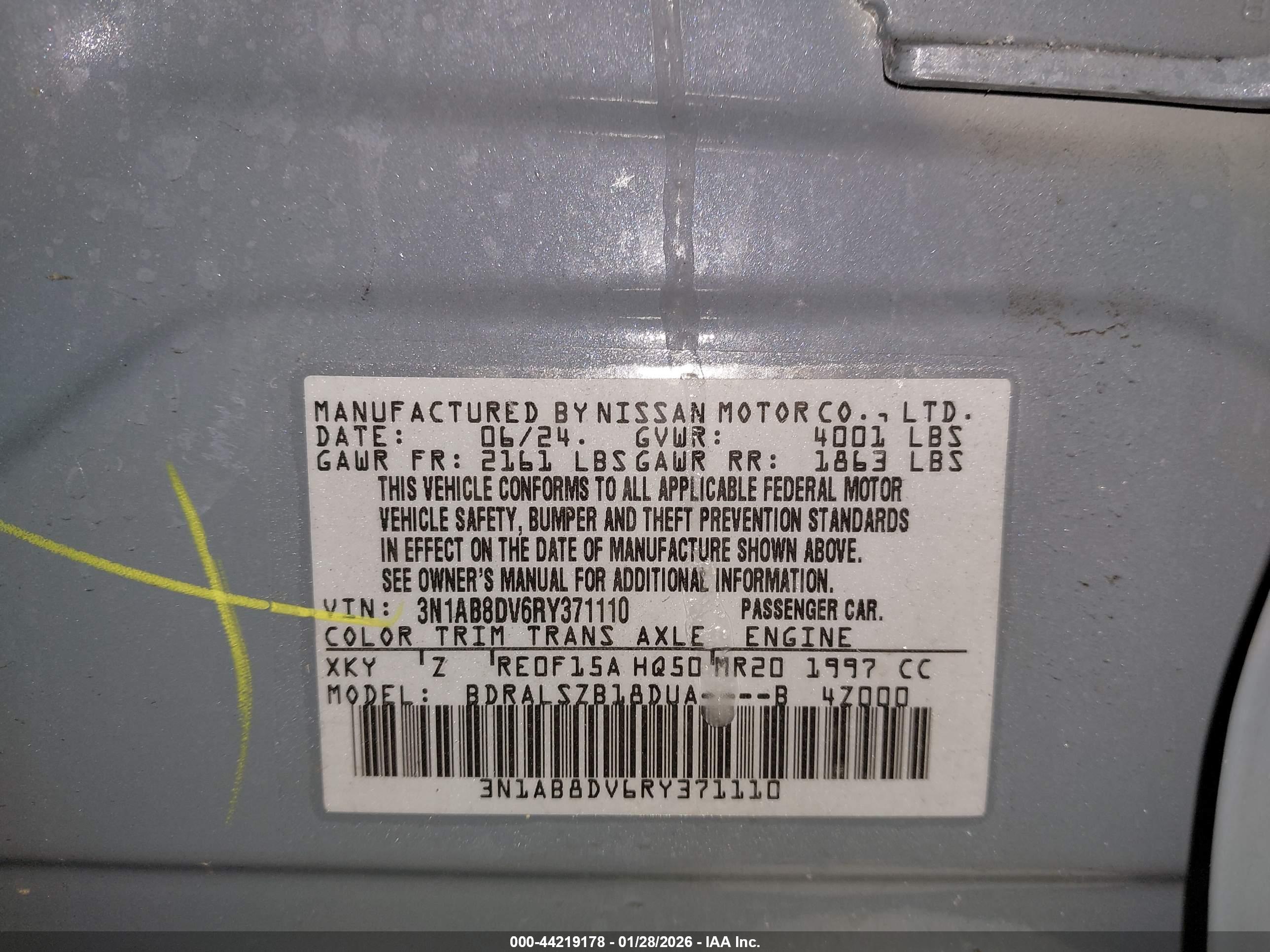 NISSAN SENTRA image 9