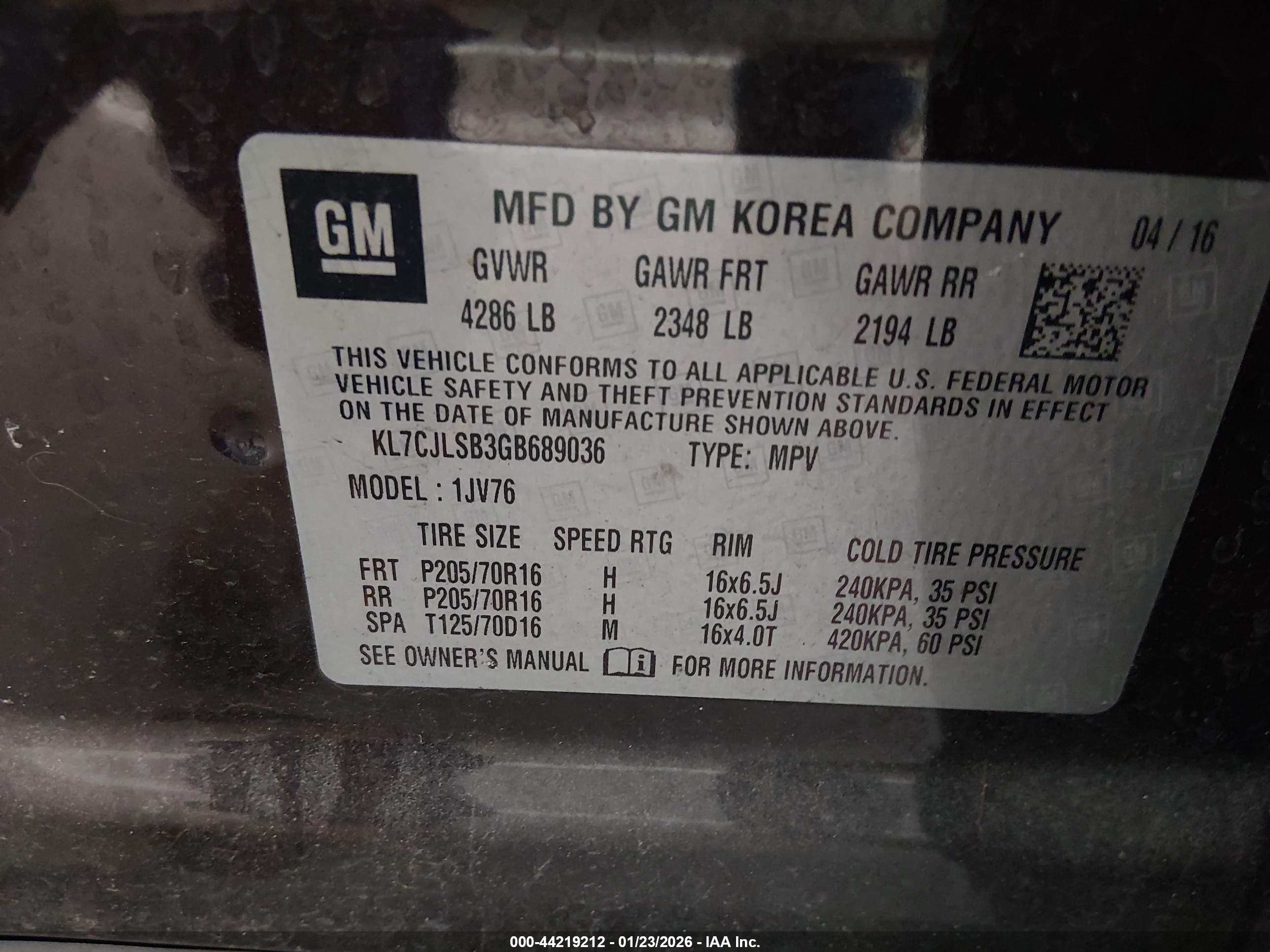 CHEVROLET TRAX image 9