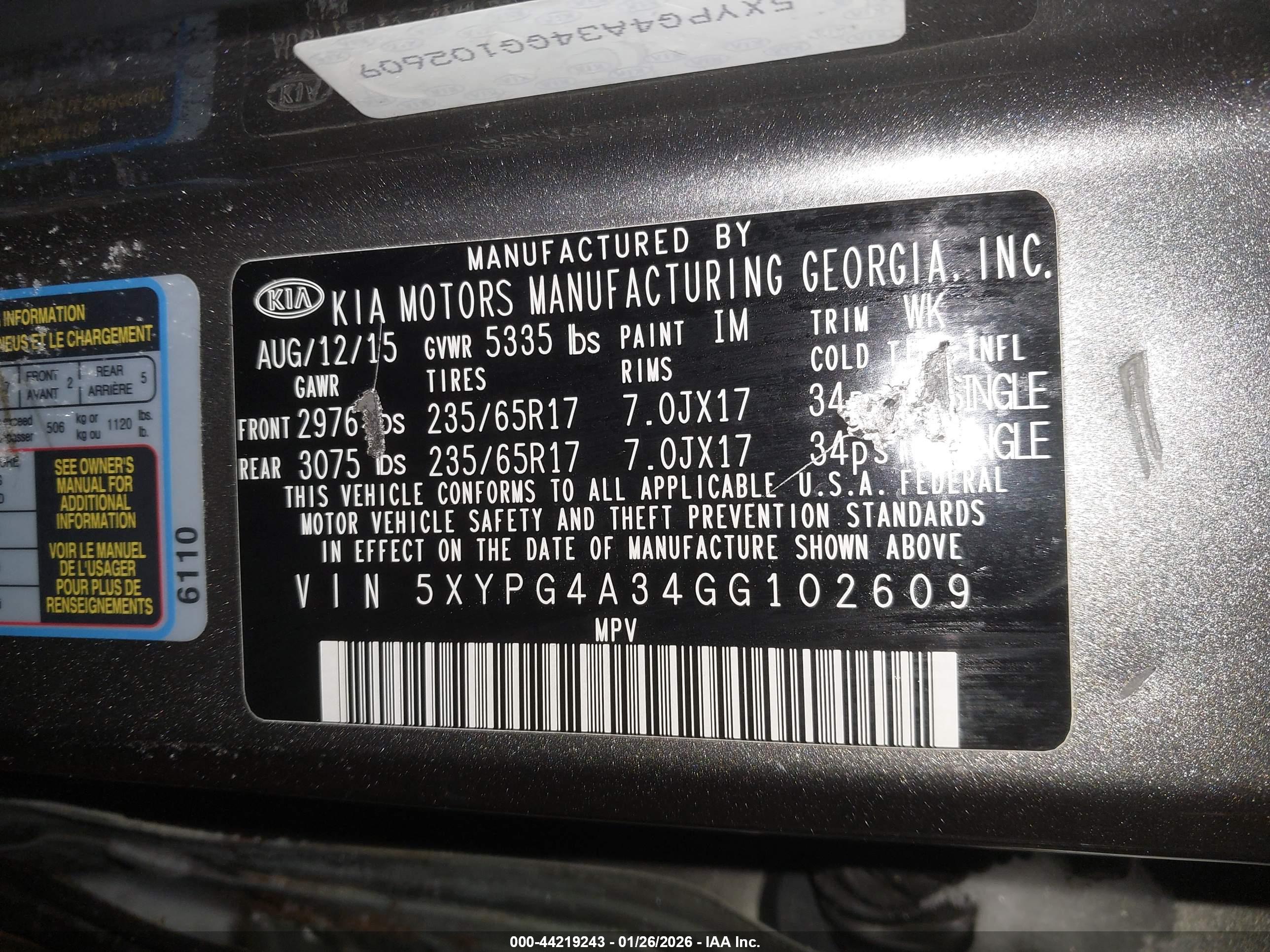 KIA SORENTO image 9
