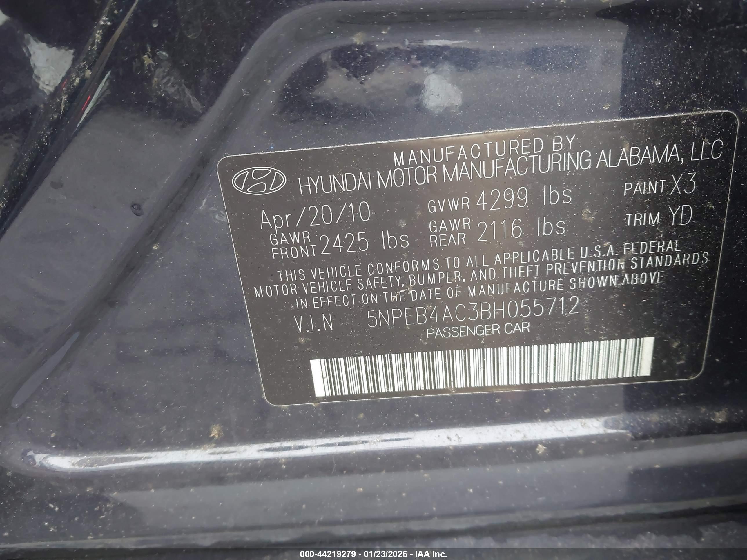 HYUNDAI SONATA image 9