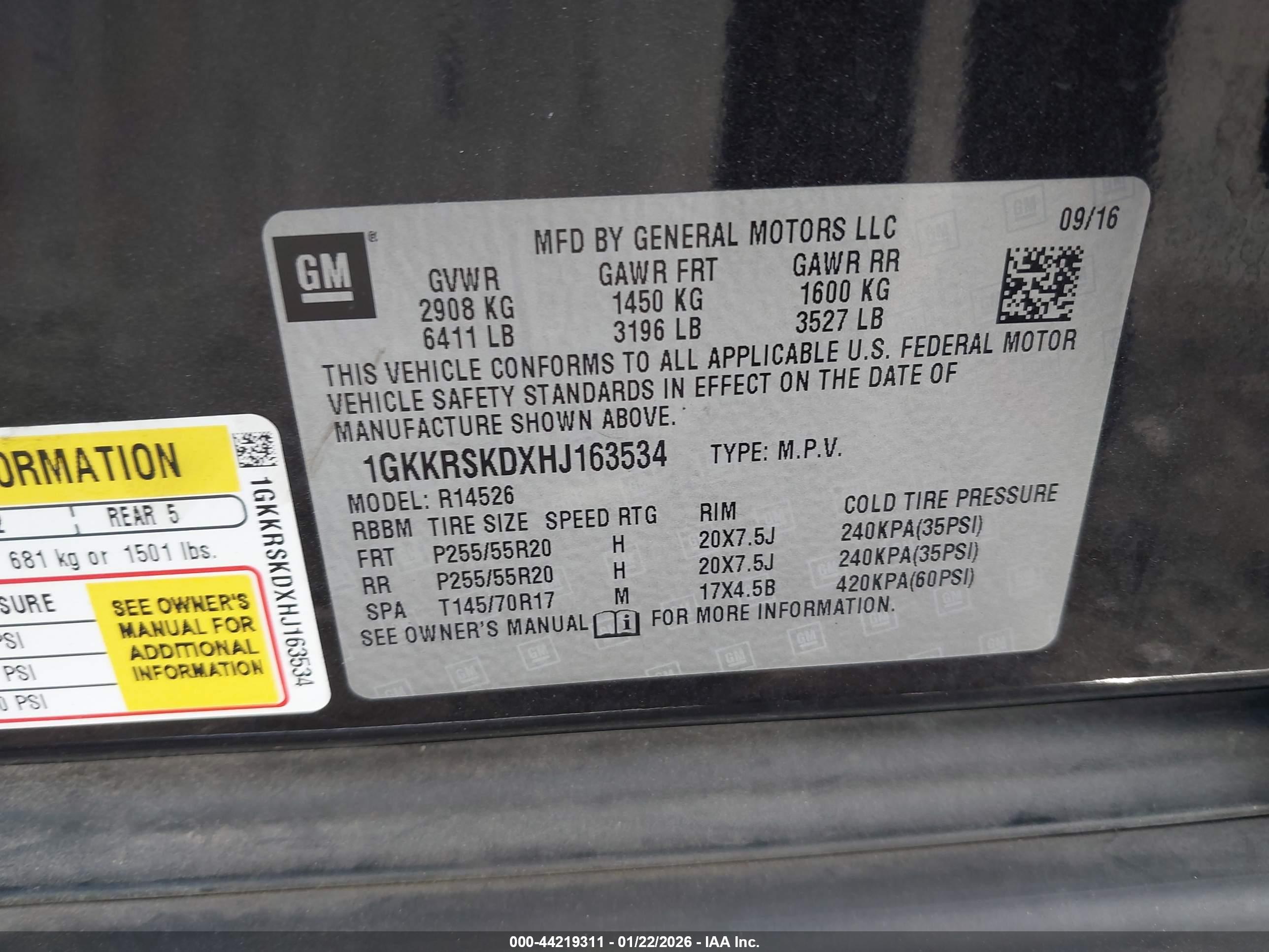 GMC ACADIA image 9