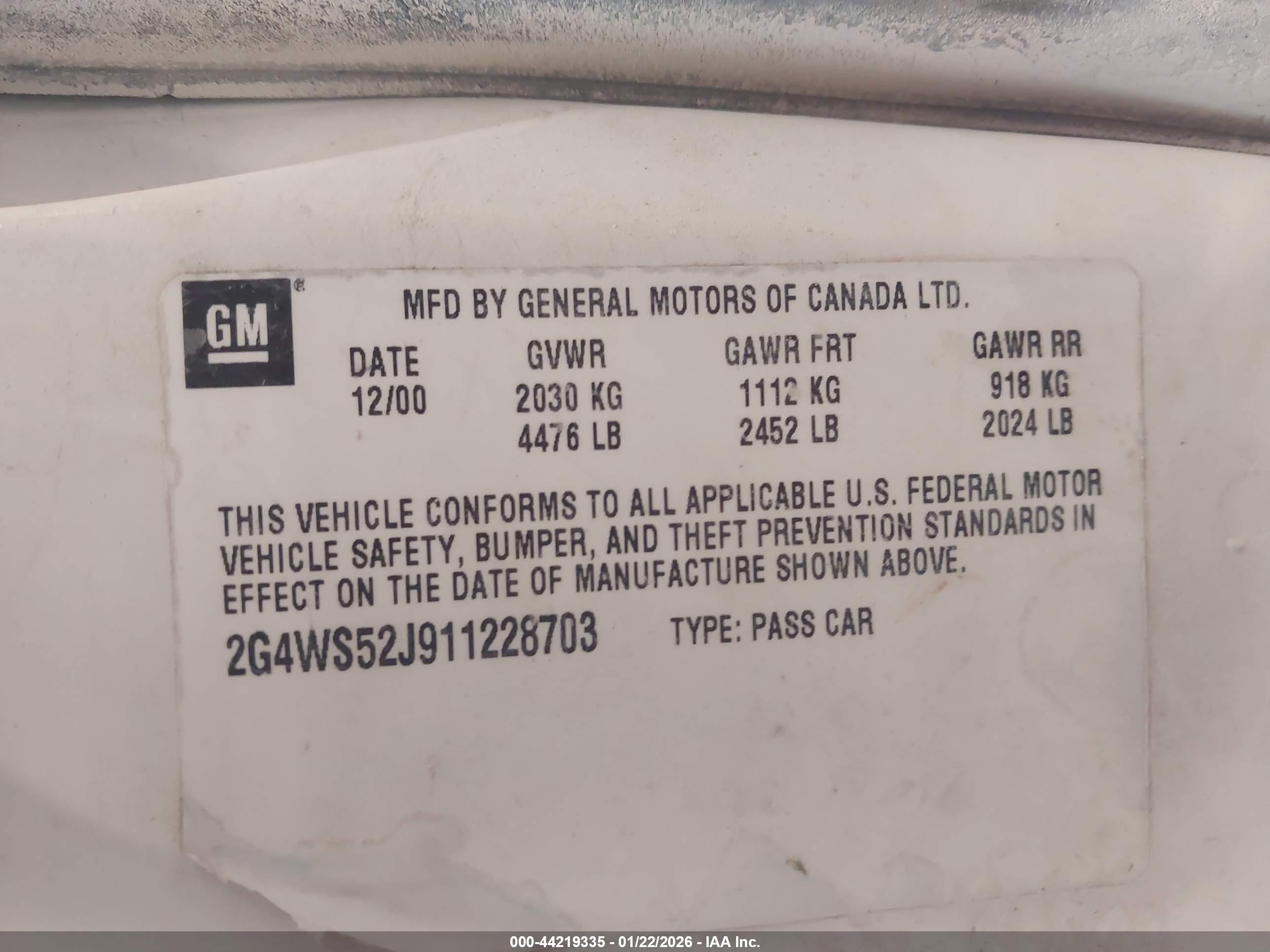 BUICK CENTURY image 9