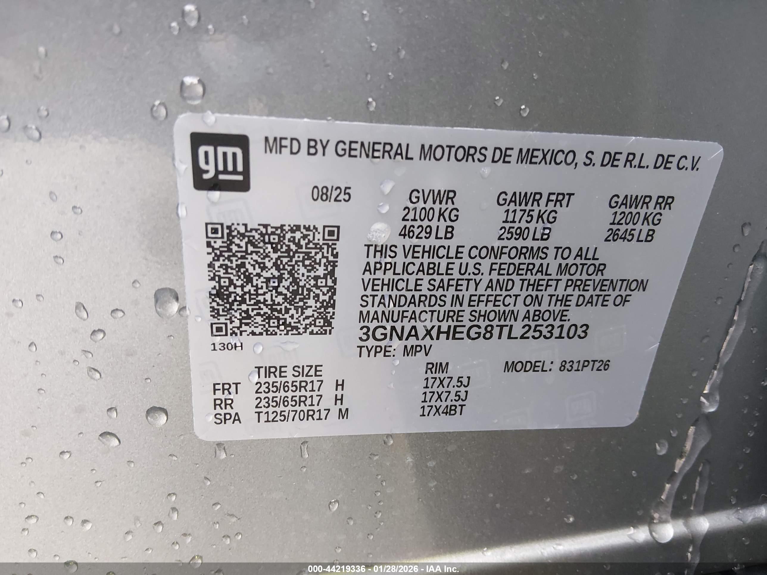 CHEVROLET EQUINOX image 9