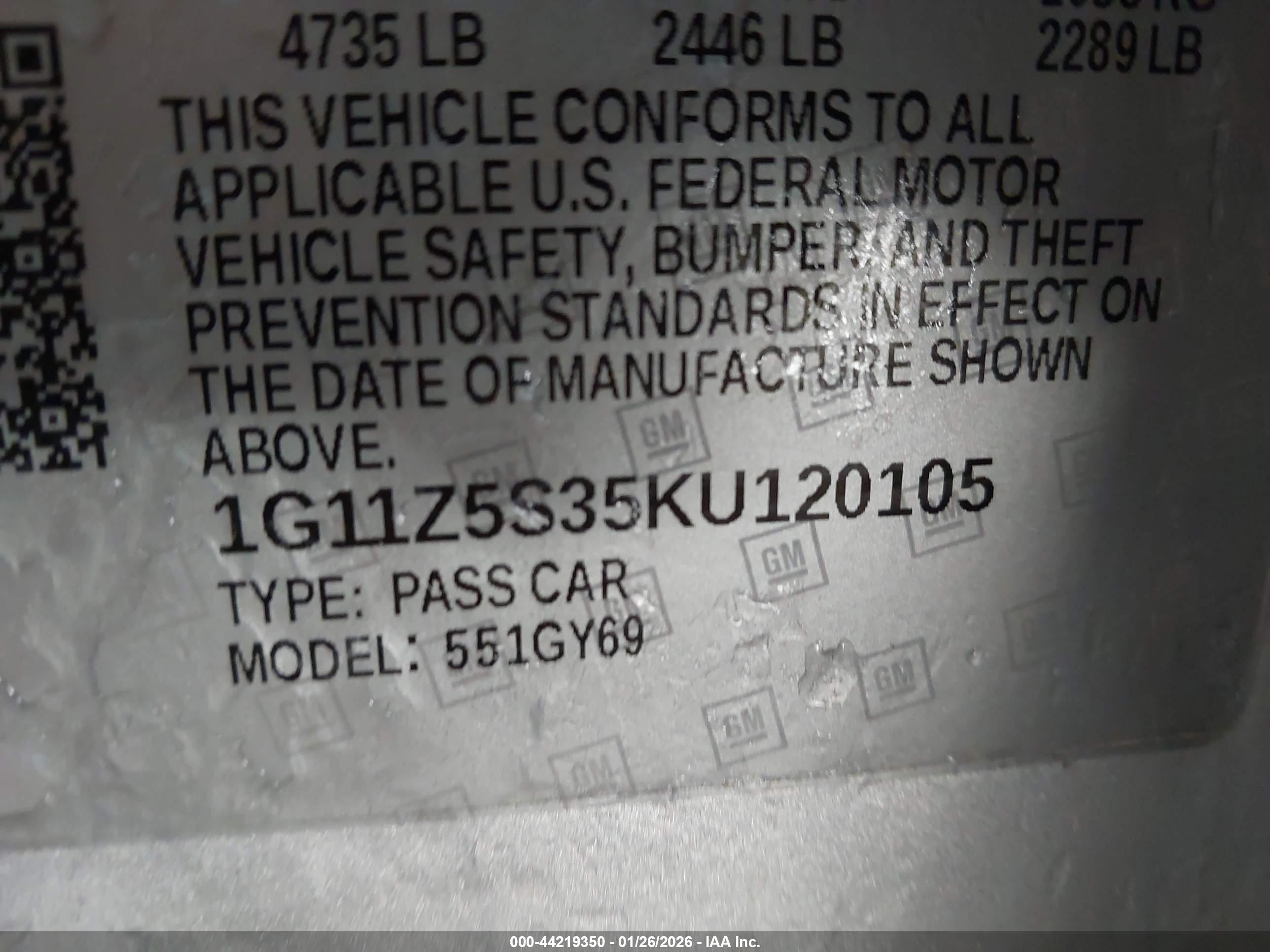CHEVROLET IMPALA image 9
