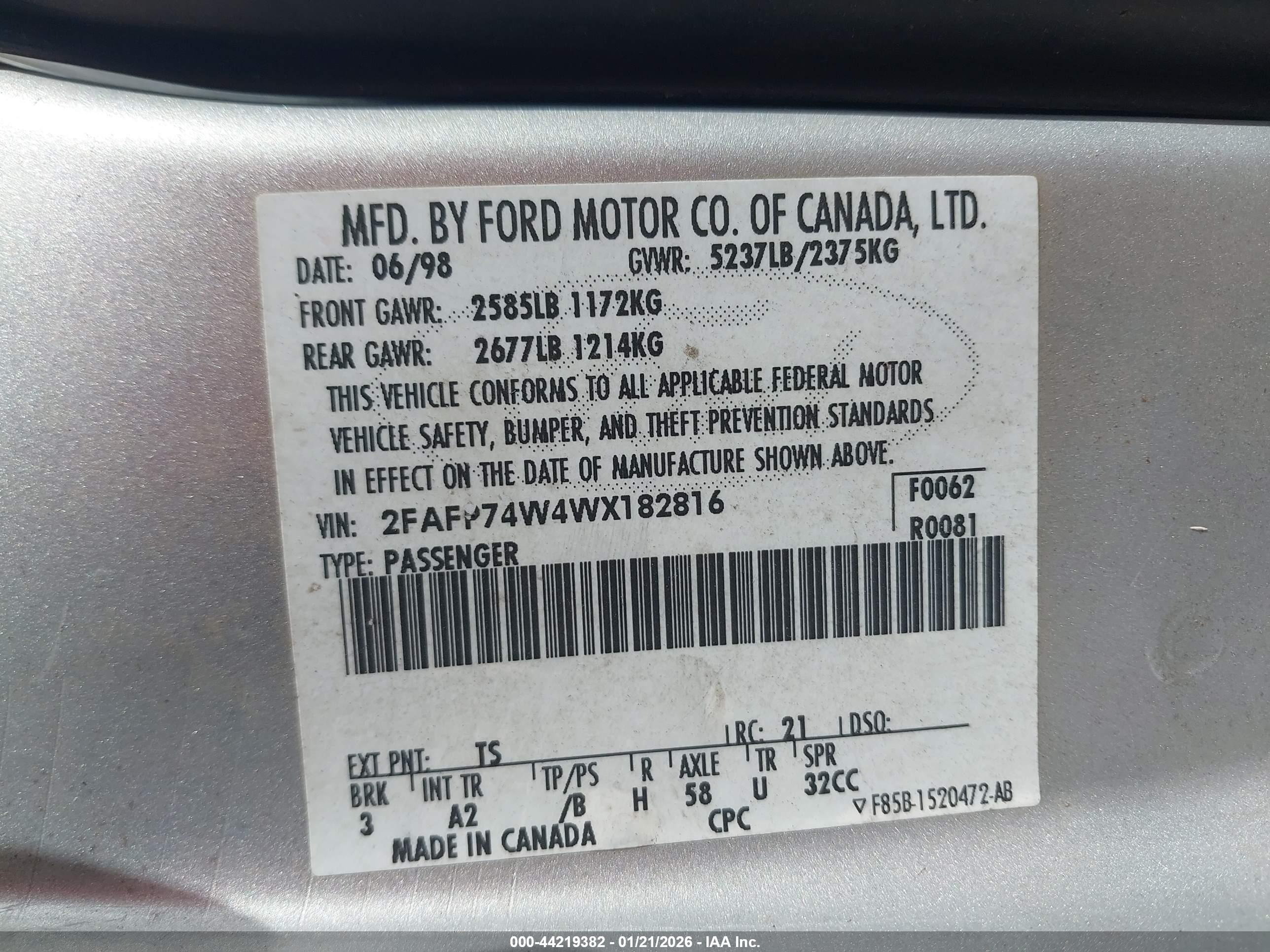 FORD CROWN image 9