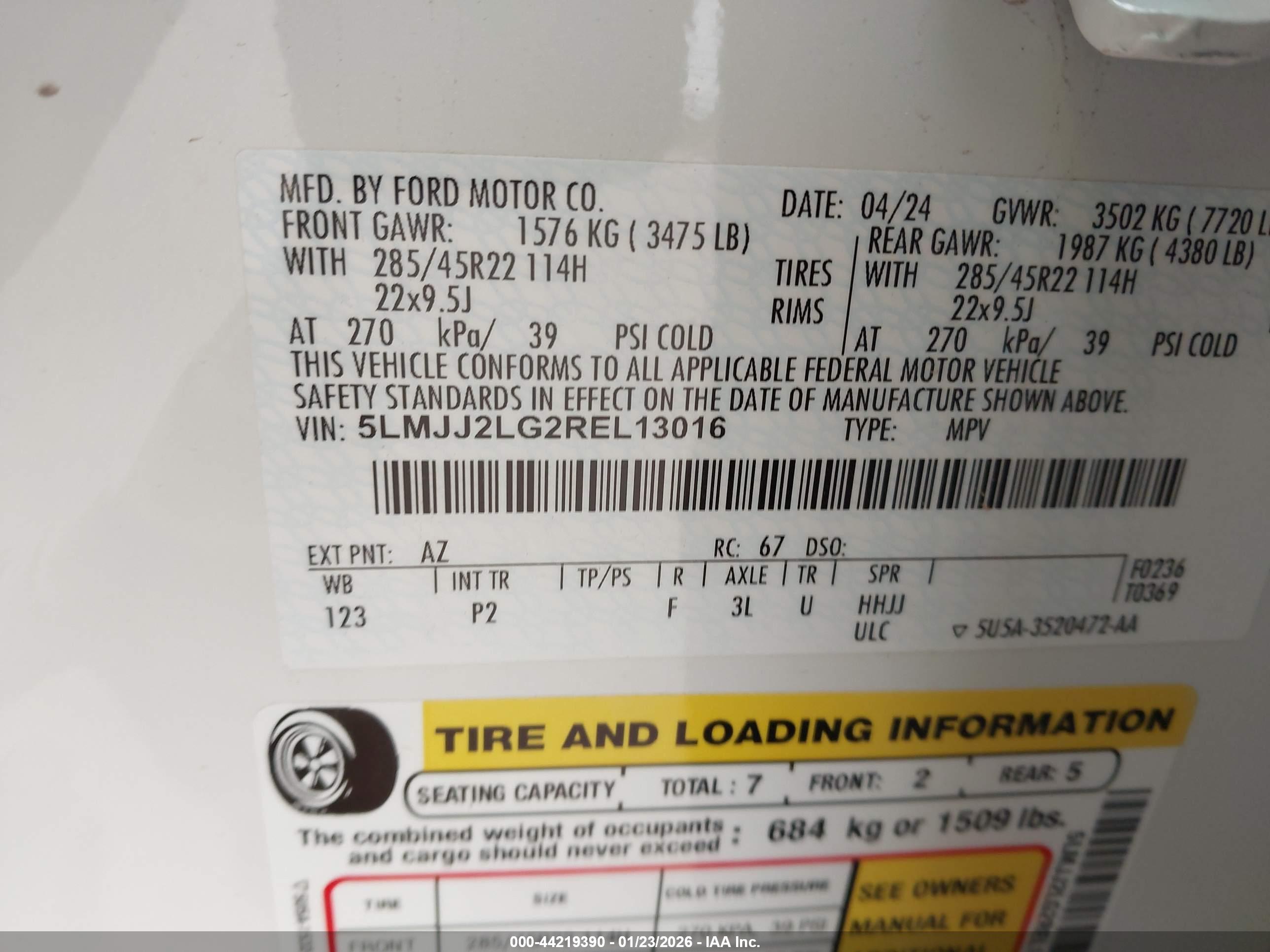 LINCOLN NAVIGATOR image 9