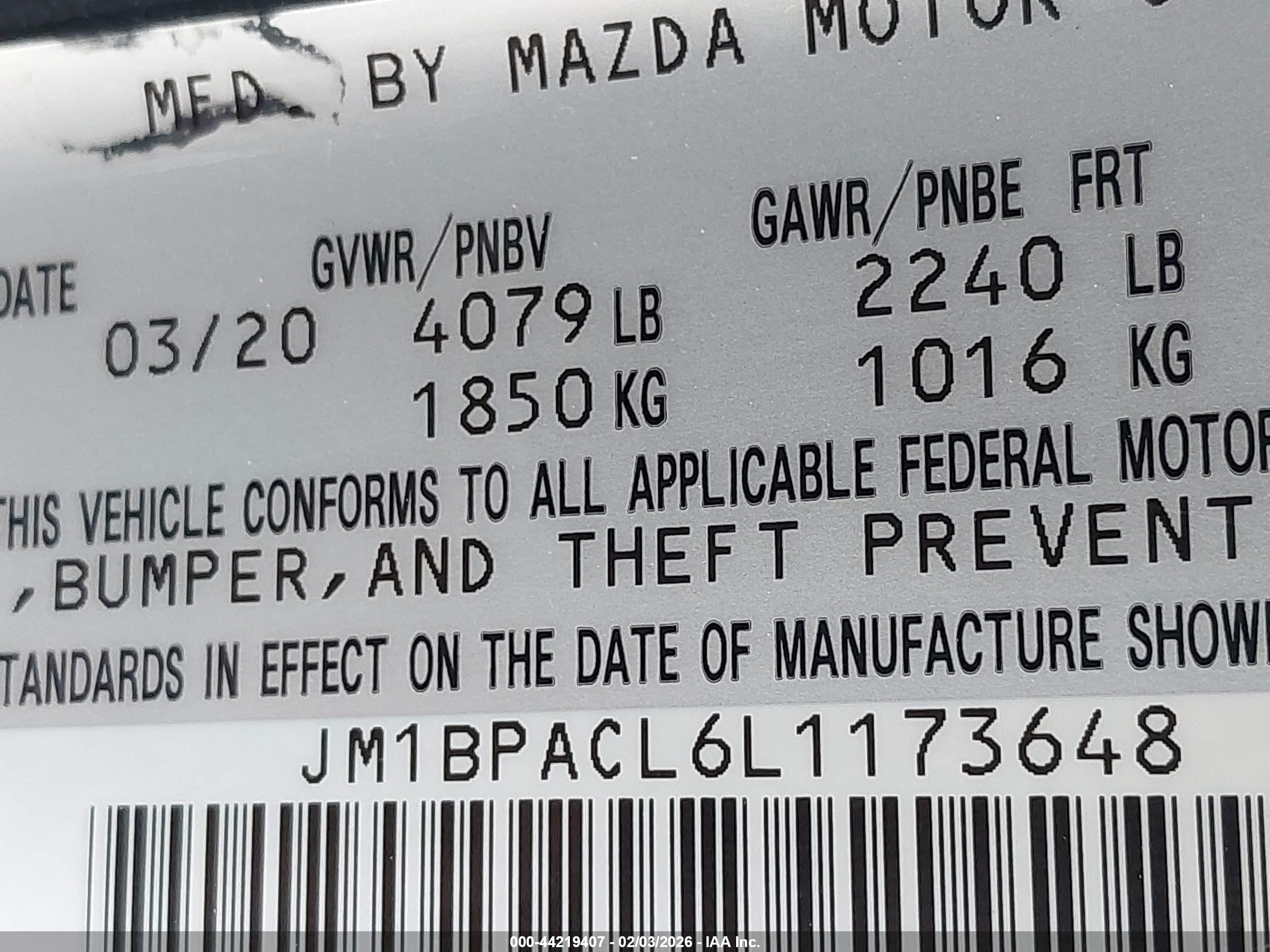 MAZDA MAZDA3 image 9