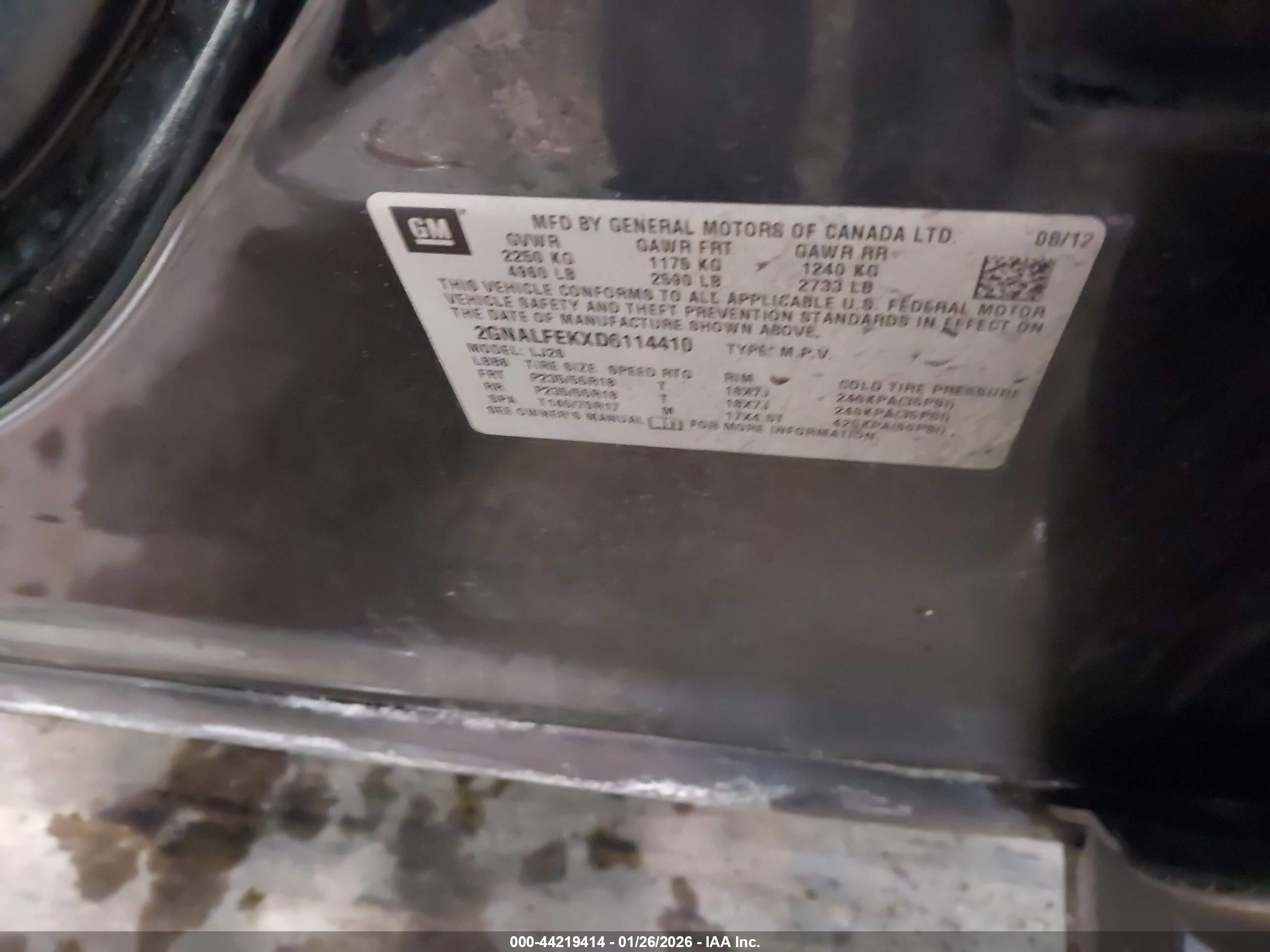 CHEVROLET EQUINOX image 9