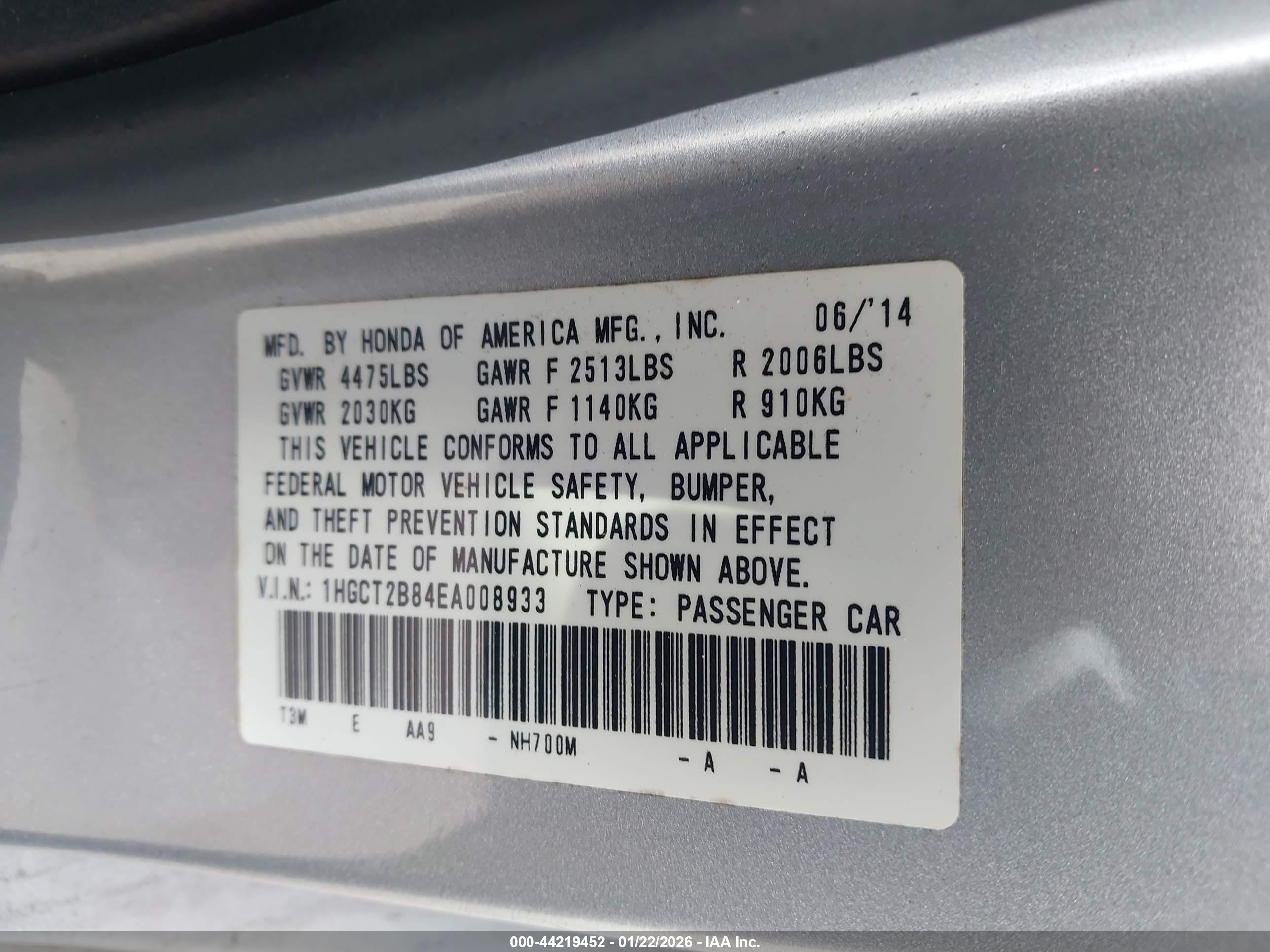HONDA ACCORD image 9