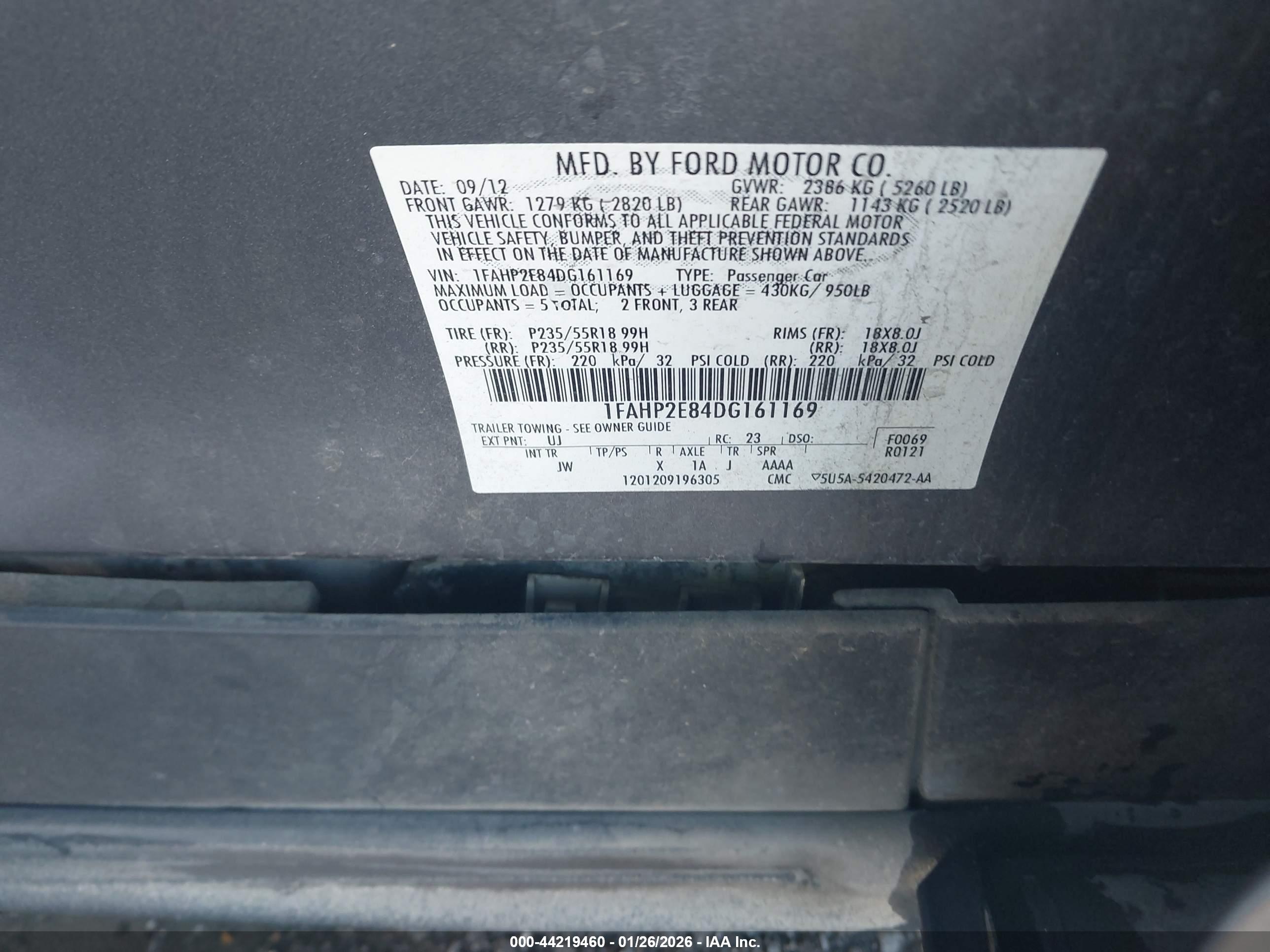 FORD TAURUS image 9
