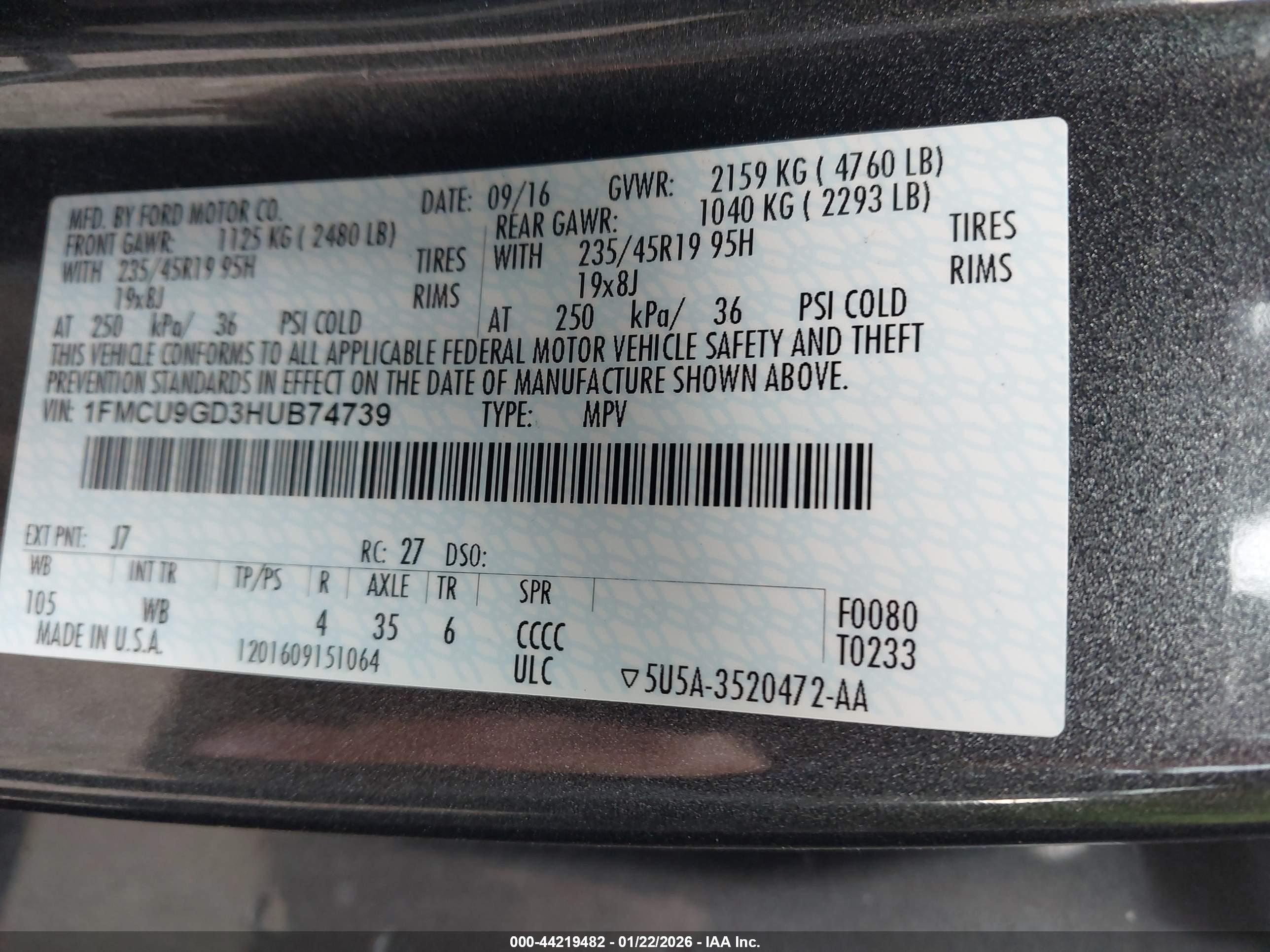 FORD ESCAPE image 9