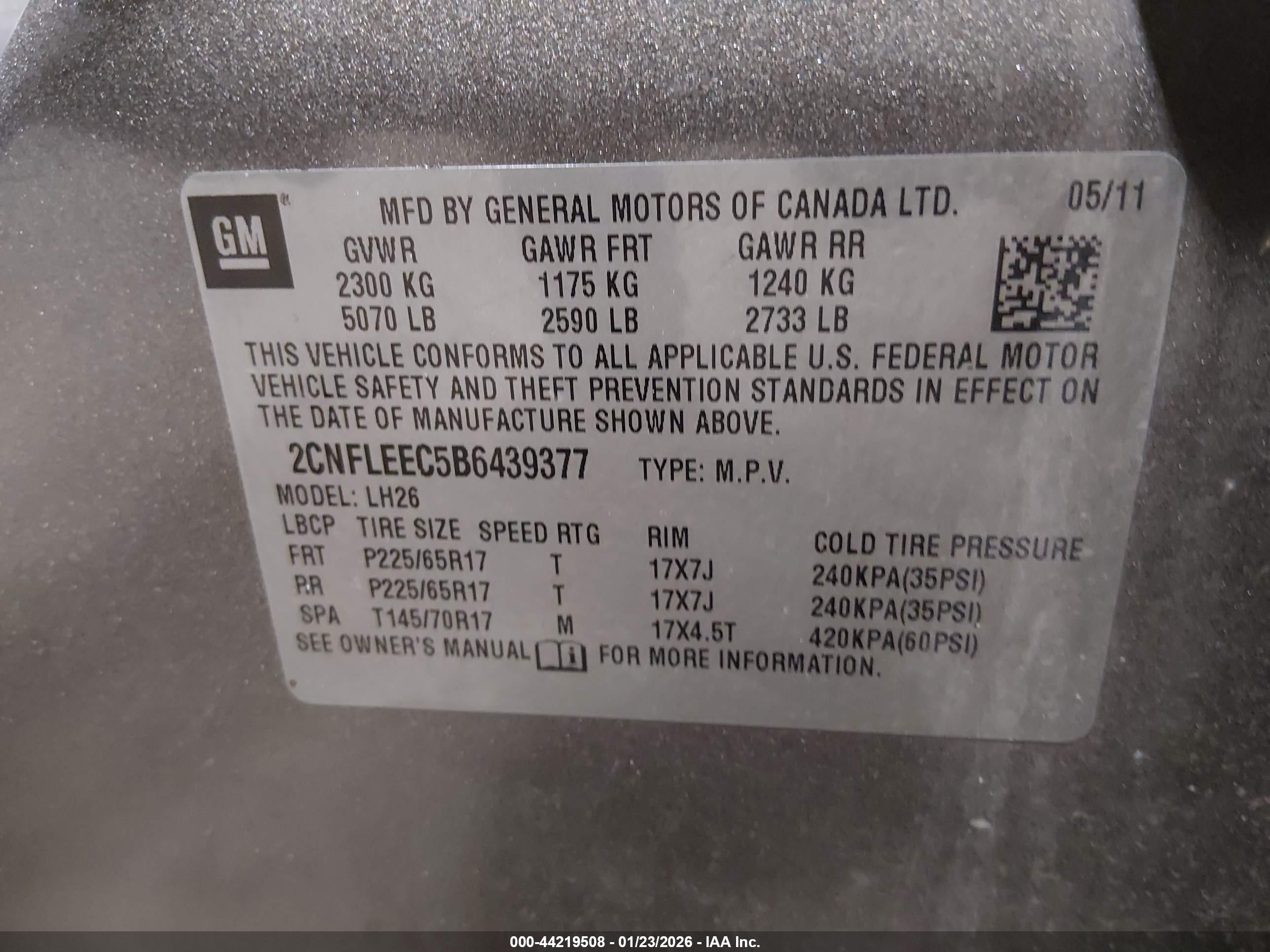CHEVROLET EQUINOX image 9