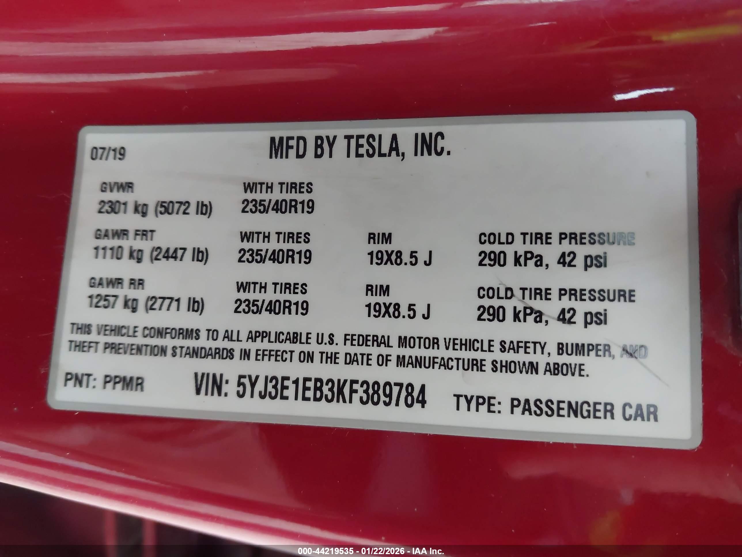 TESLA MODEL image 9