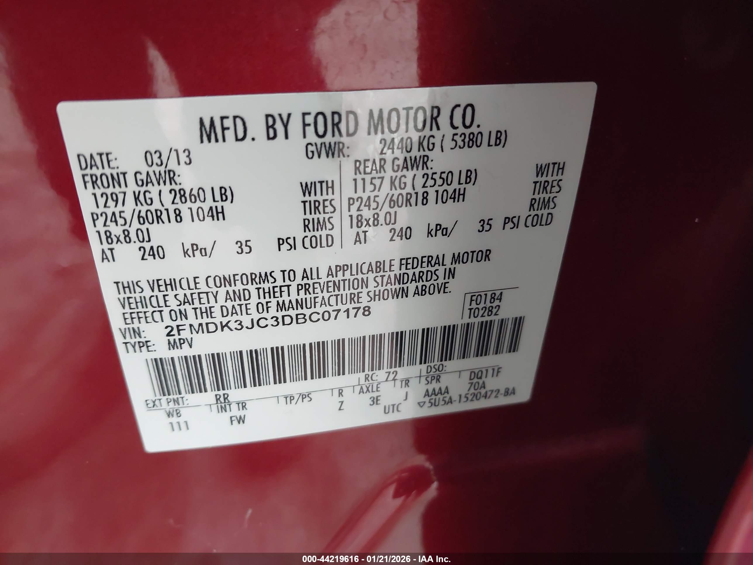 FORD EDGE image 9