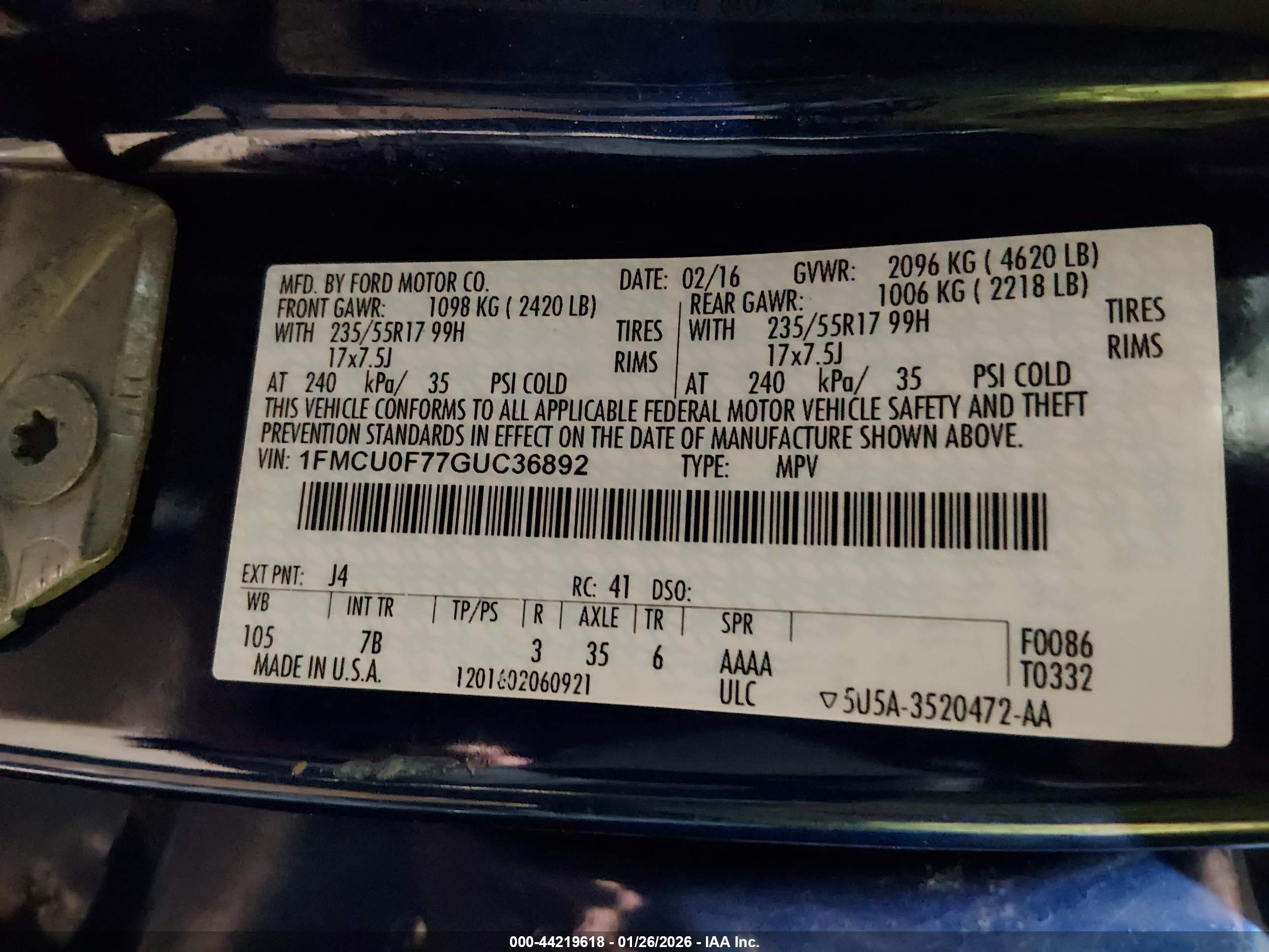 FORD ESCAPE image 9