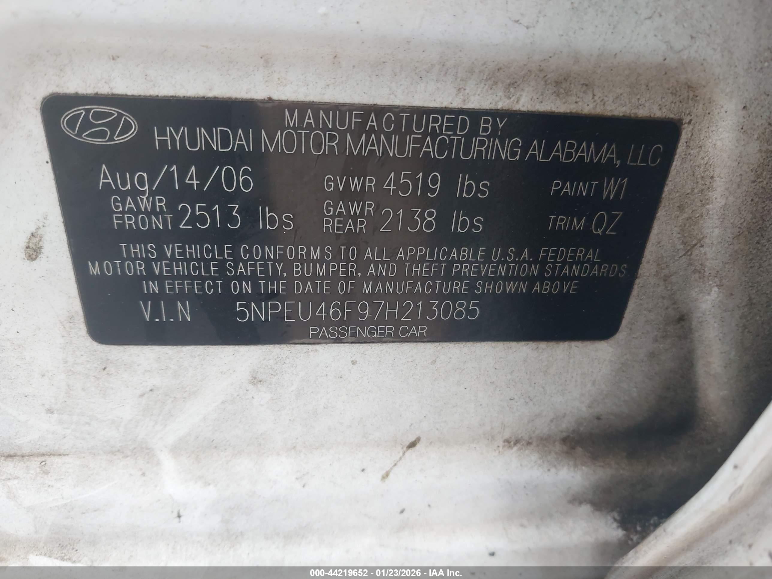 HYUNDAI SONATA image 9