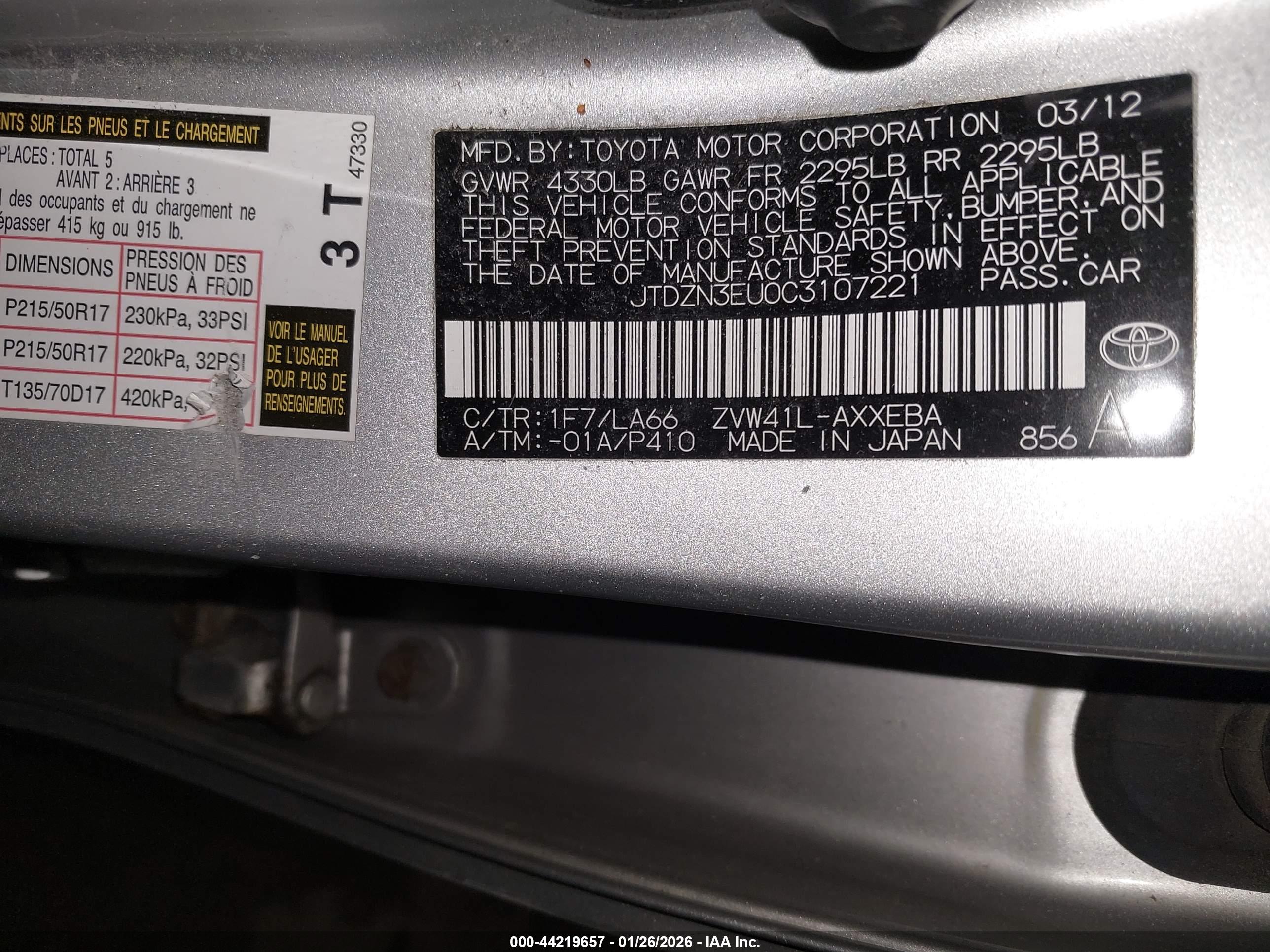 TOYOTA PRIUS image 9