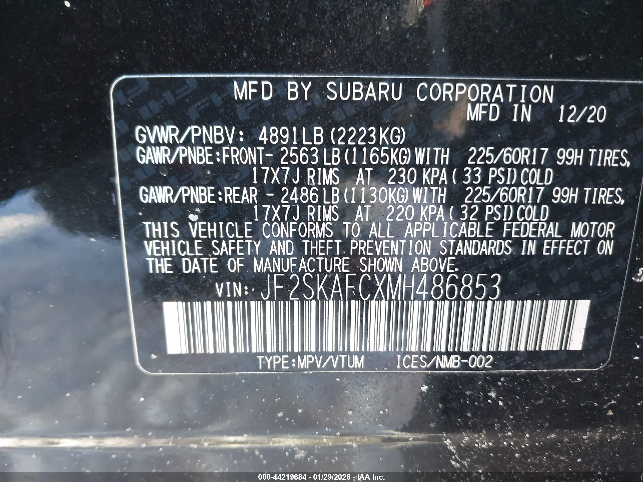 SUBARU FORESTER image 9