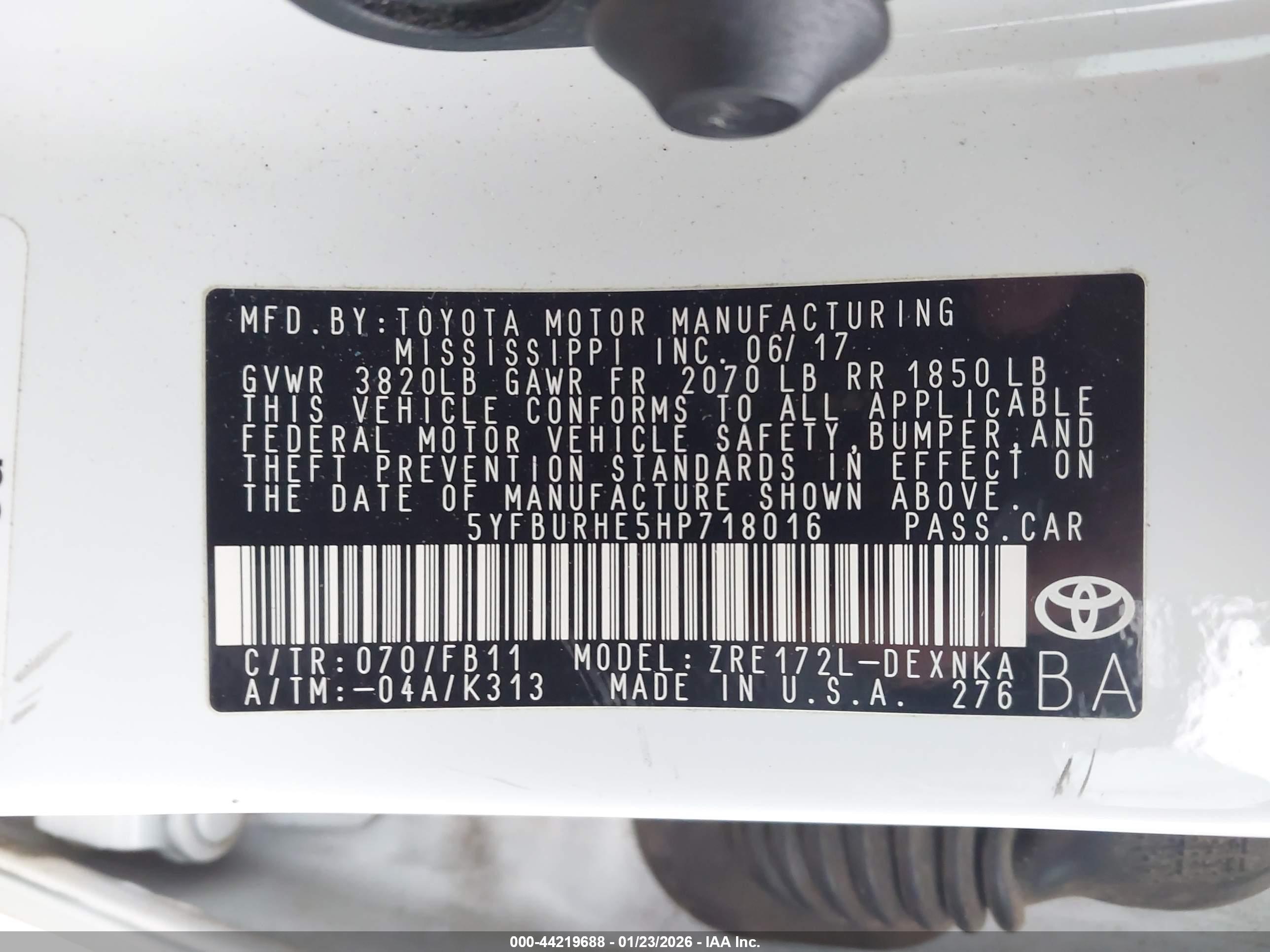 TOYOTA COROLLA image 9