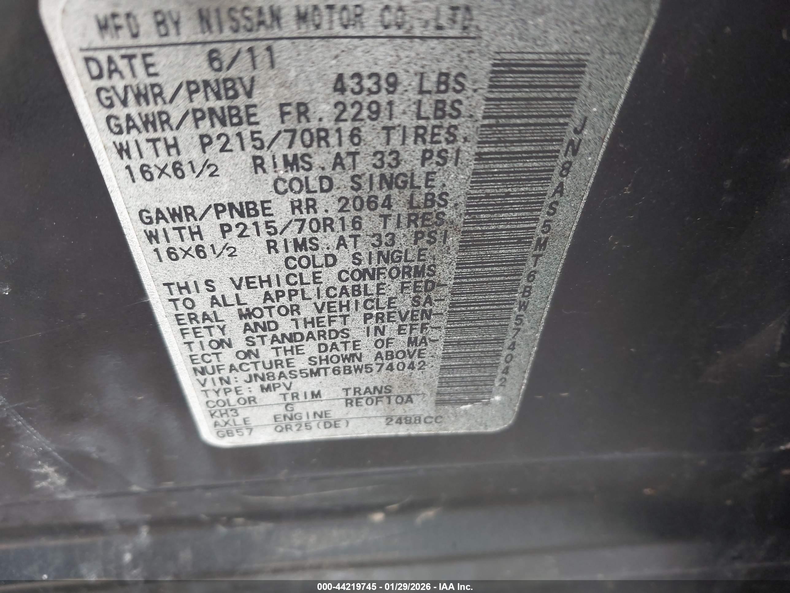 NISSAN ROGUE image 9
