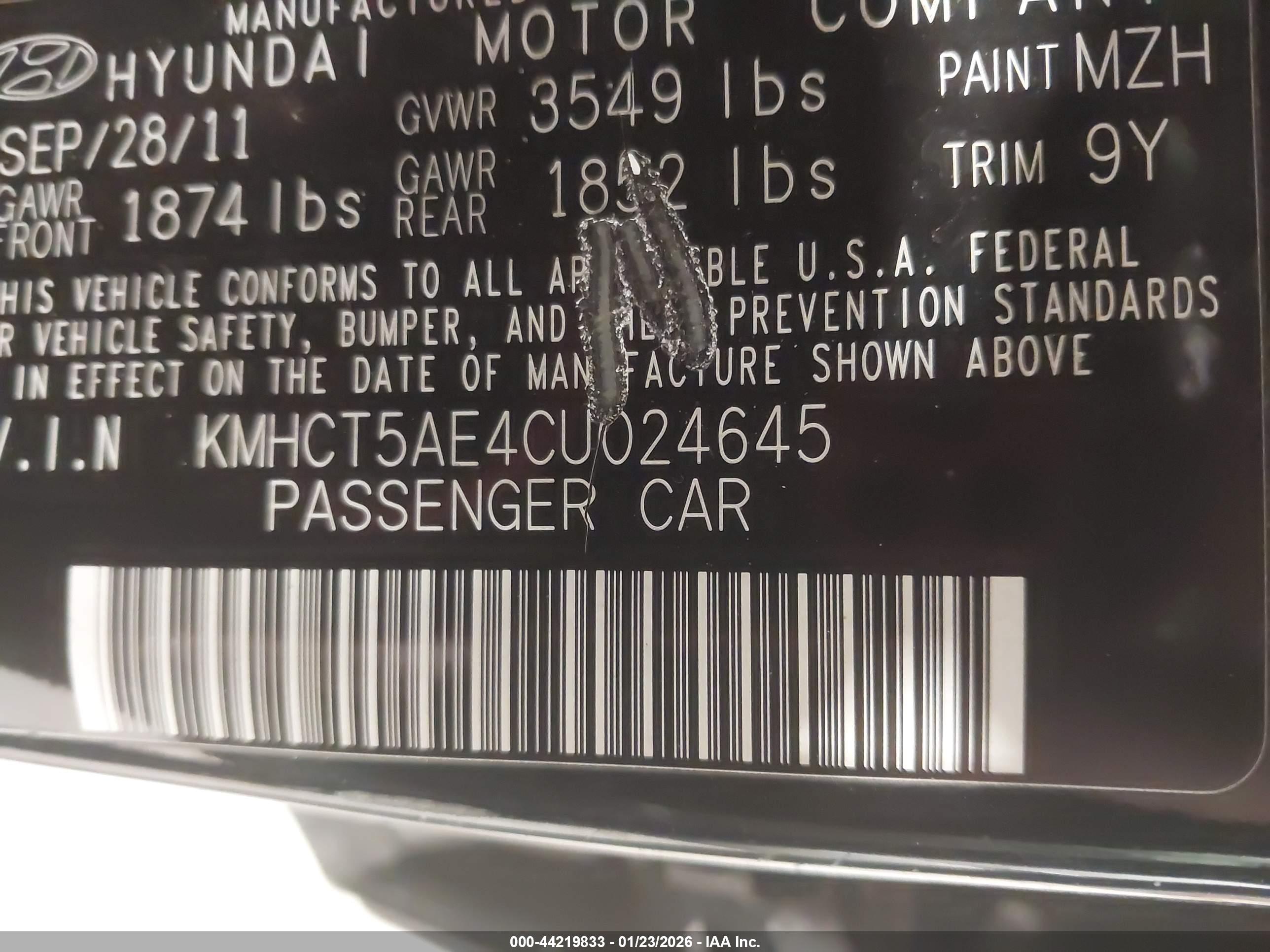 HYUNDAI ACCENT image 9