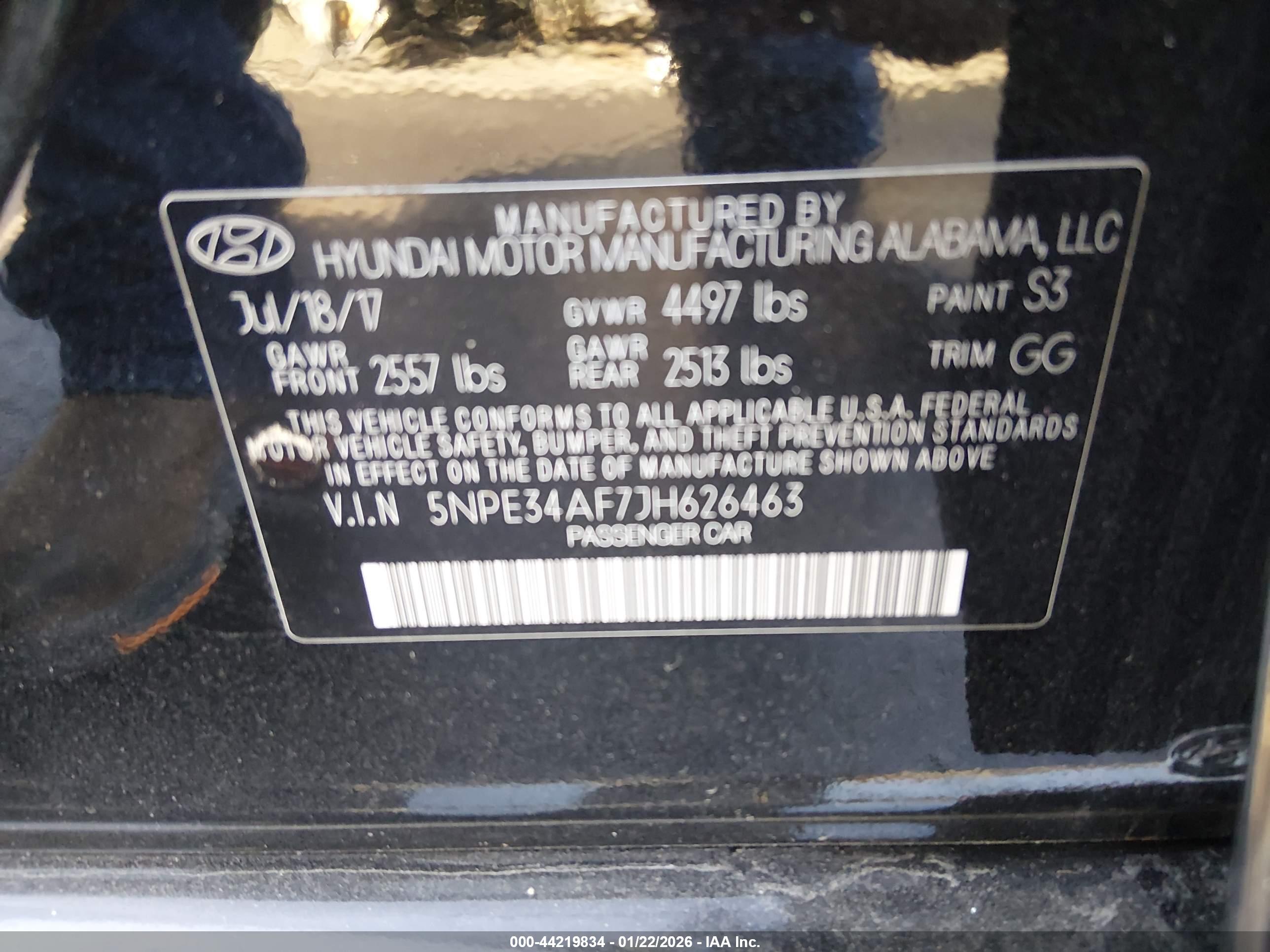 HYUNDAI SONATA image 9