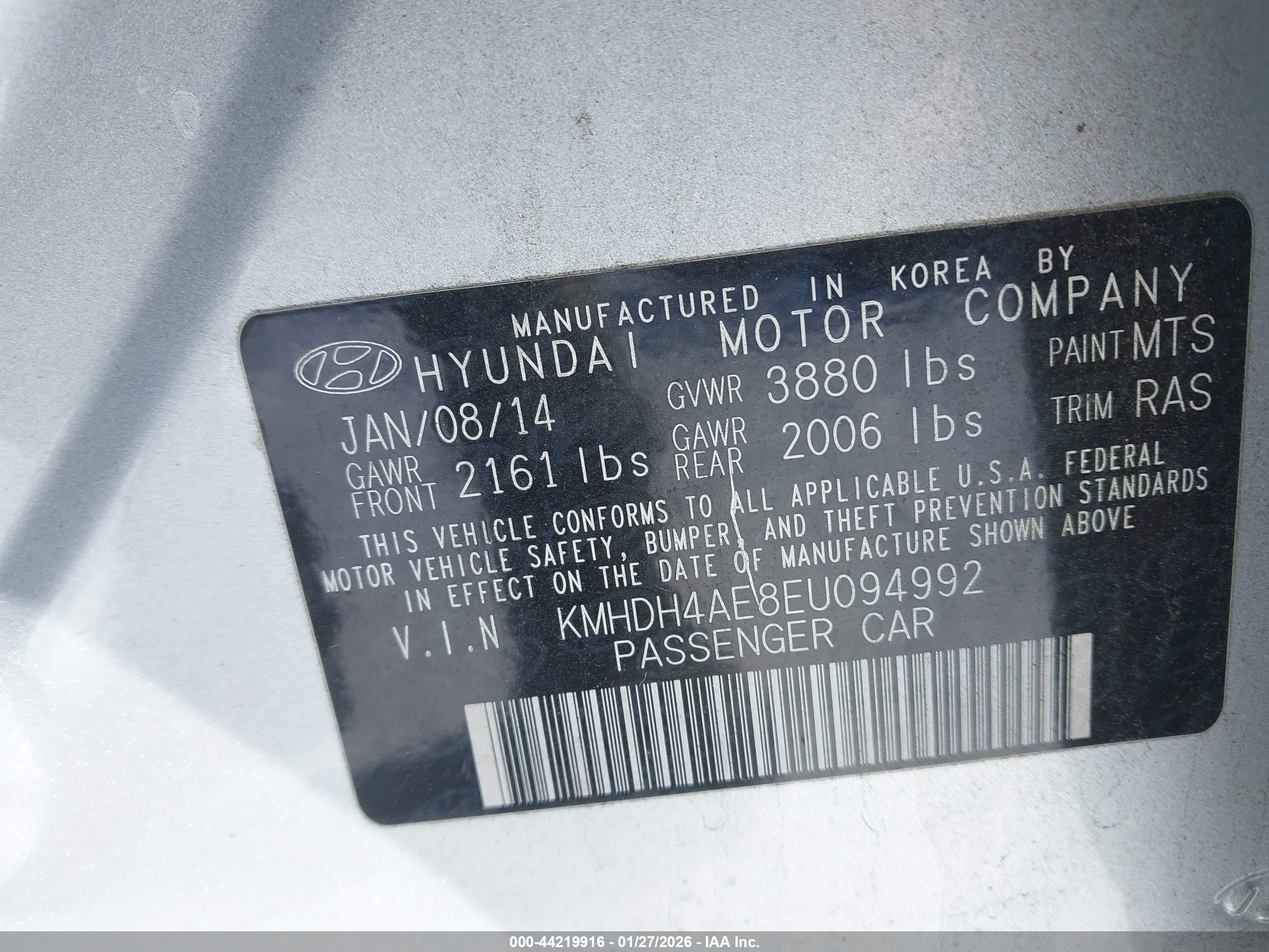 HYUNDAI ELANTRA image 9