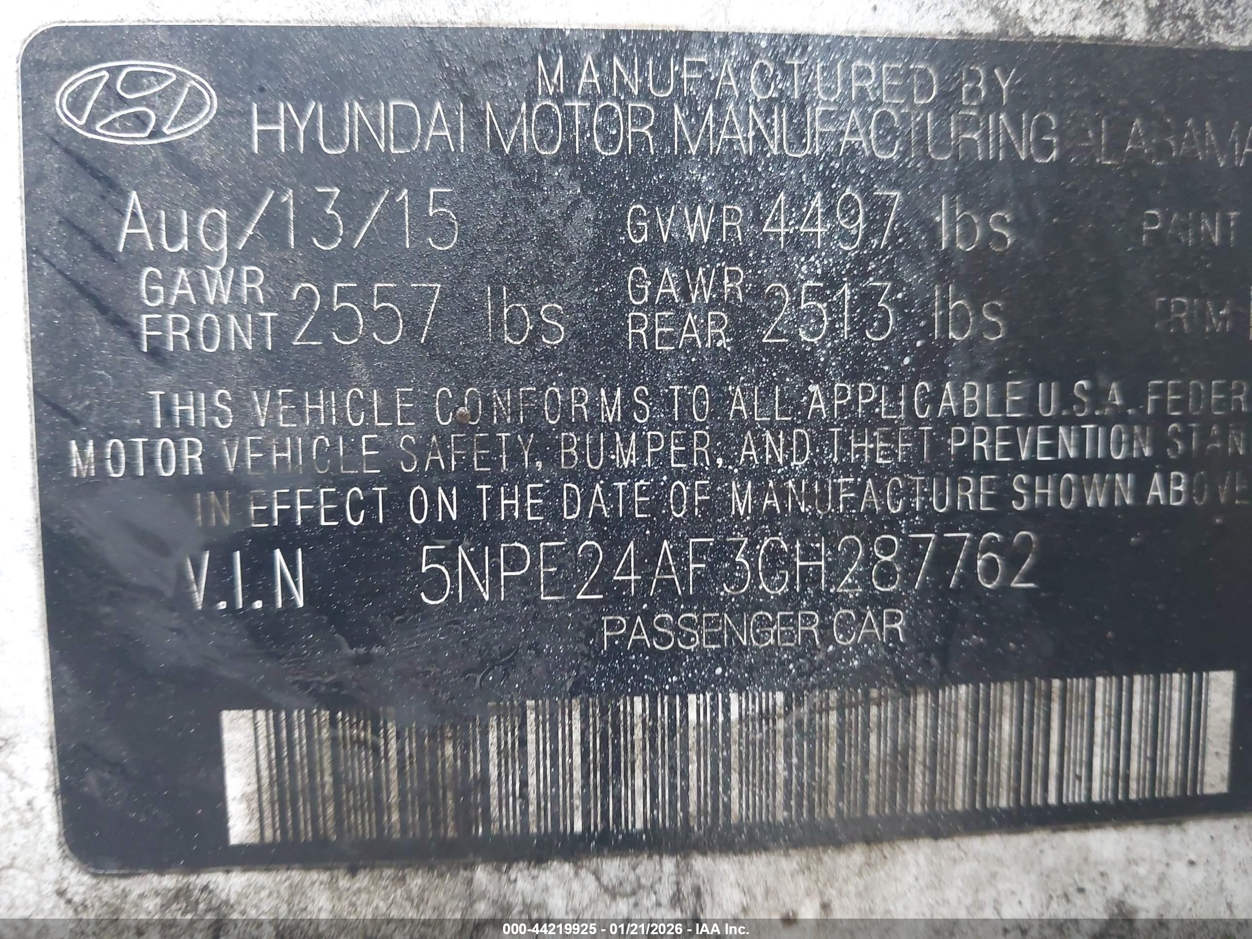 HYUNDAI SONATA image 9