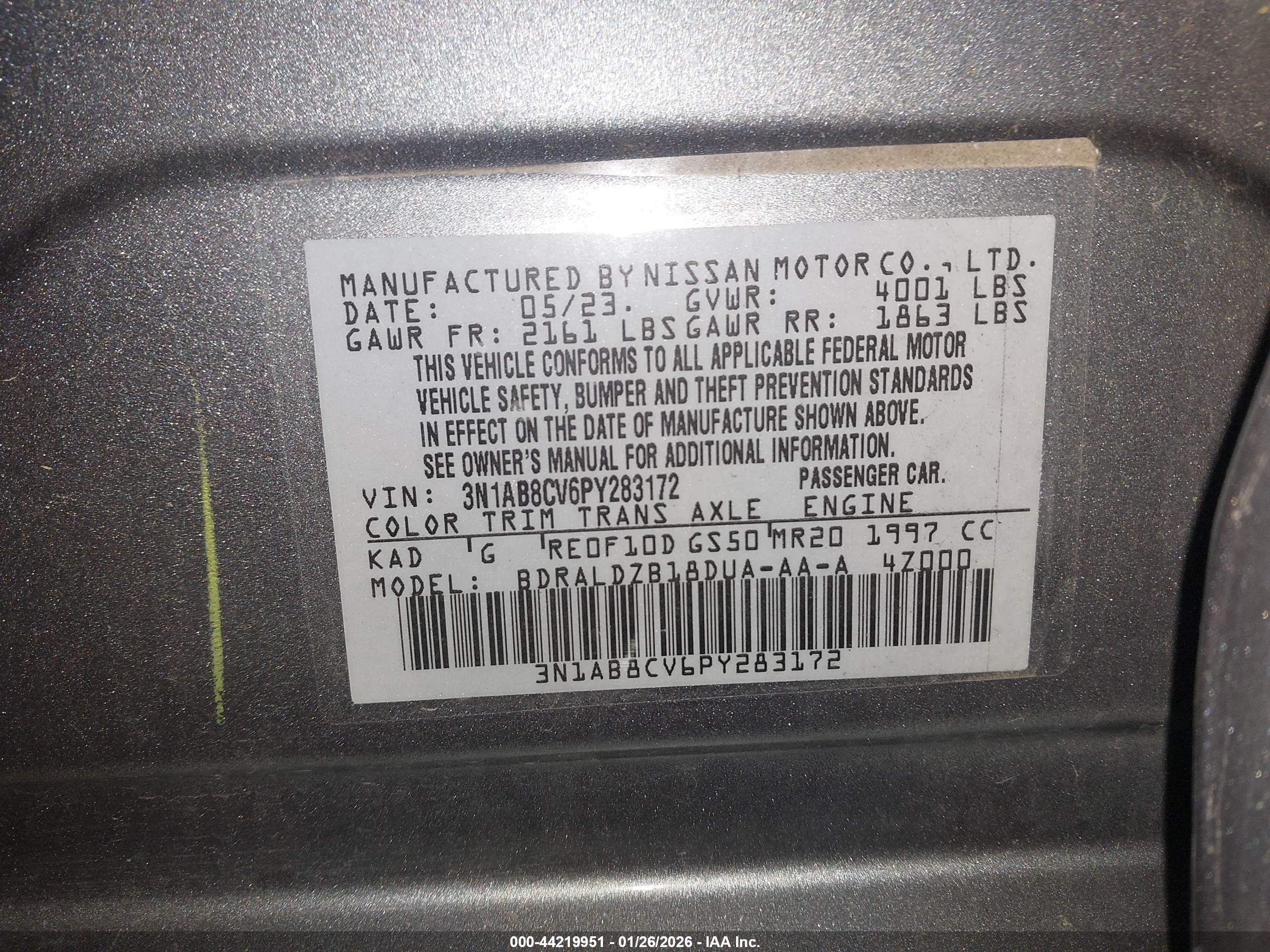 NISSAN SENTRA image 9