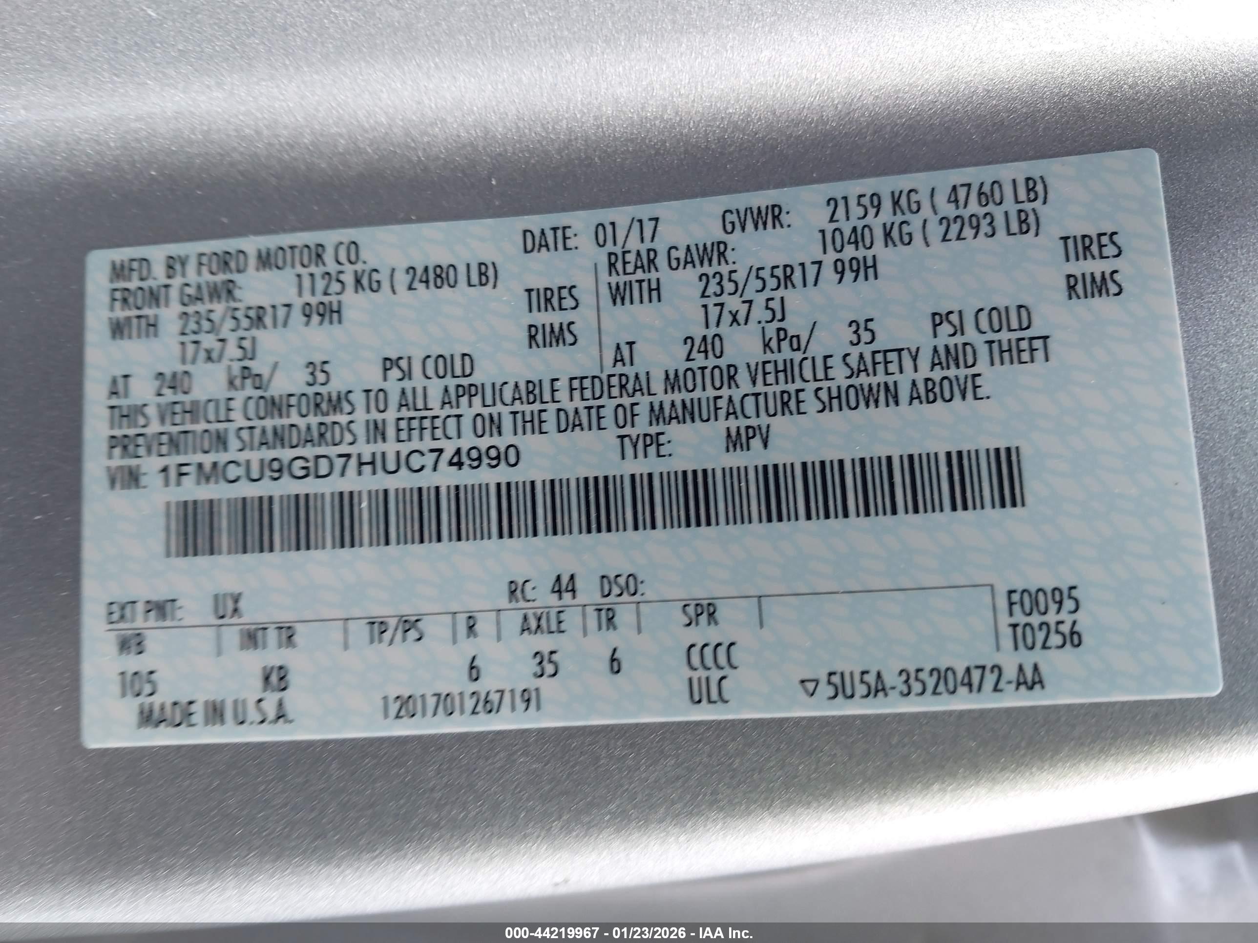 FORD ESCAPE image 9