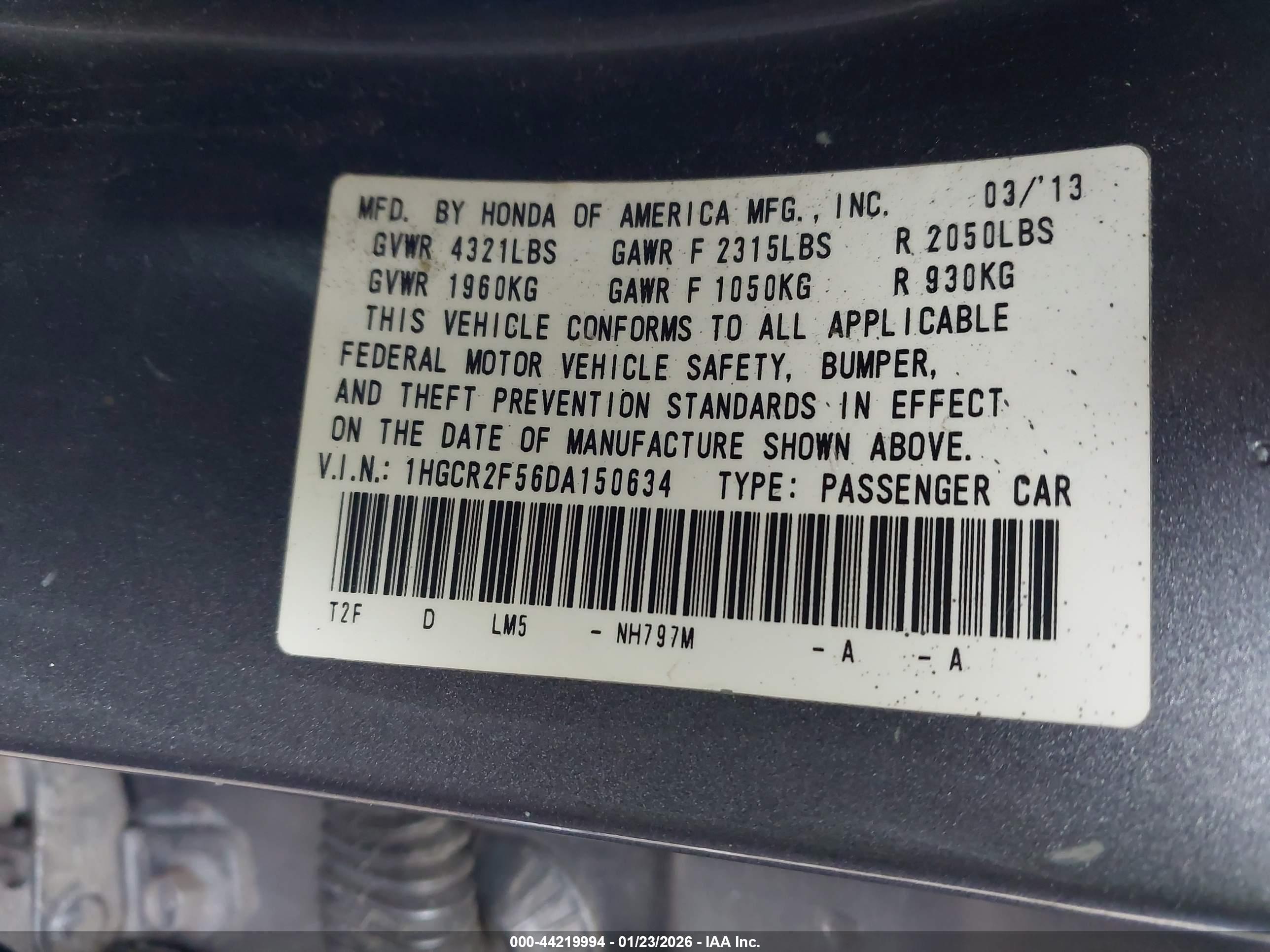 HONDA ACCORD image 9