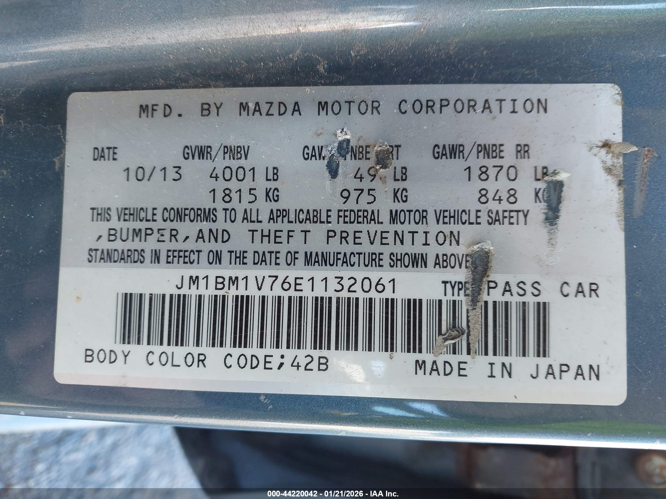 MAZDA MAZDA3 image 9