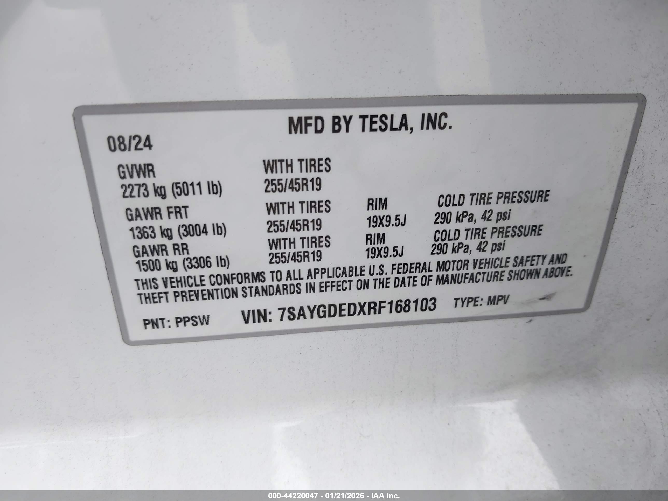 TESLA MODEL image 9